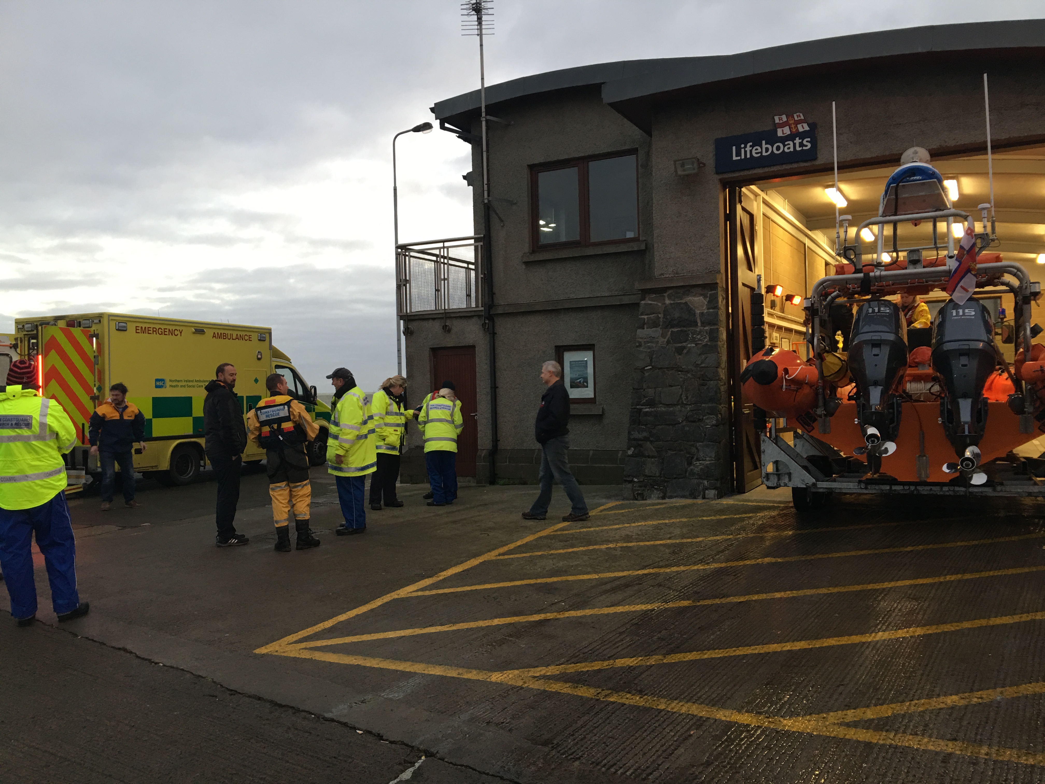 Bangor RNLI save man in Ballyholme Bay