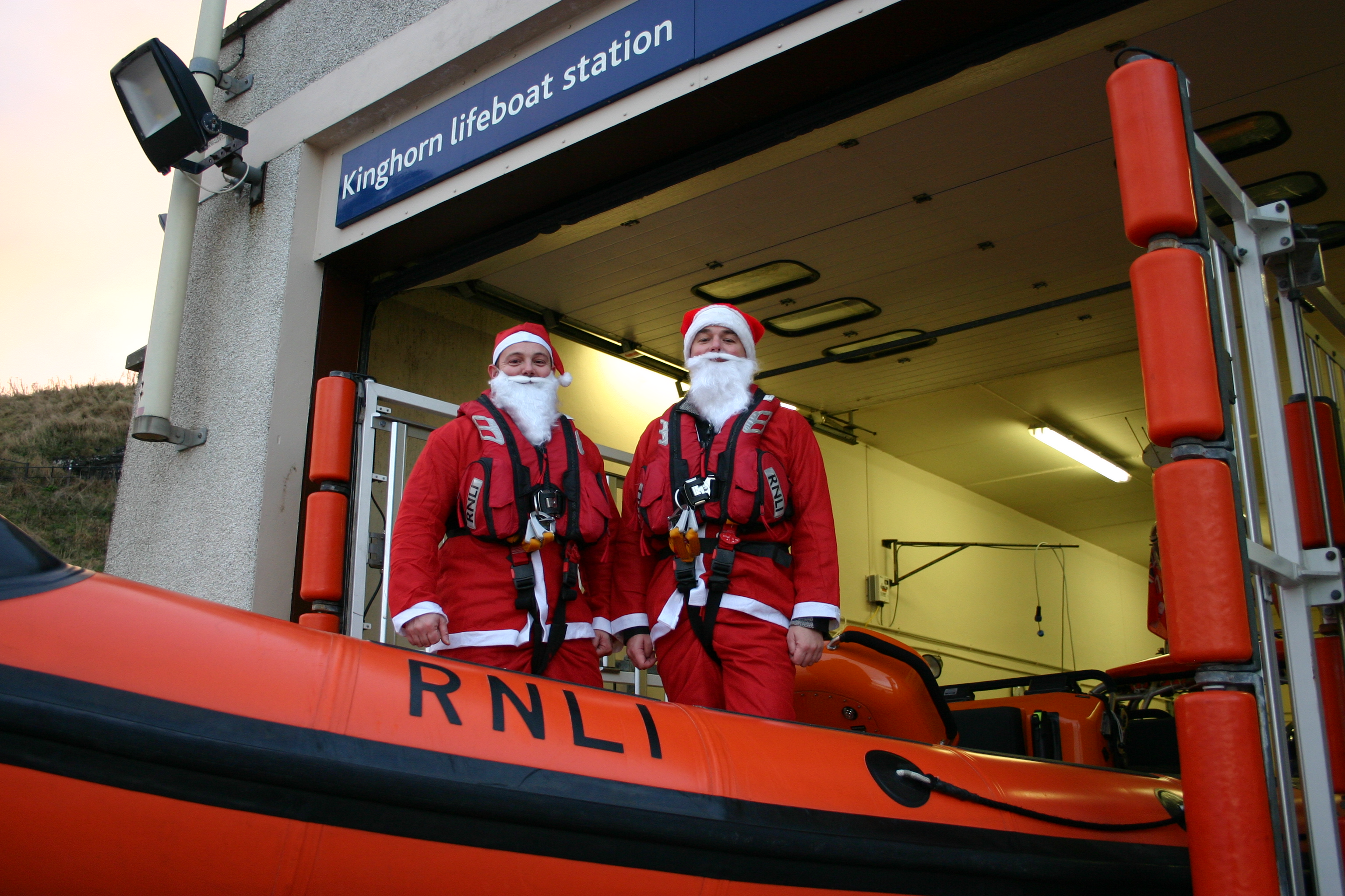 Kinghorn crewmembers launch their new Santa Run