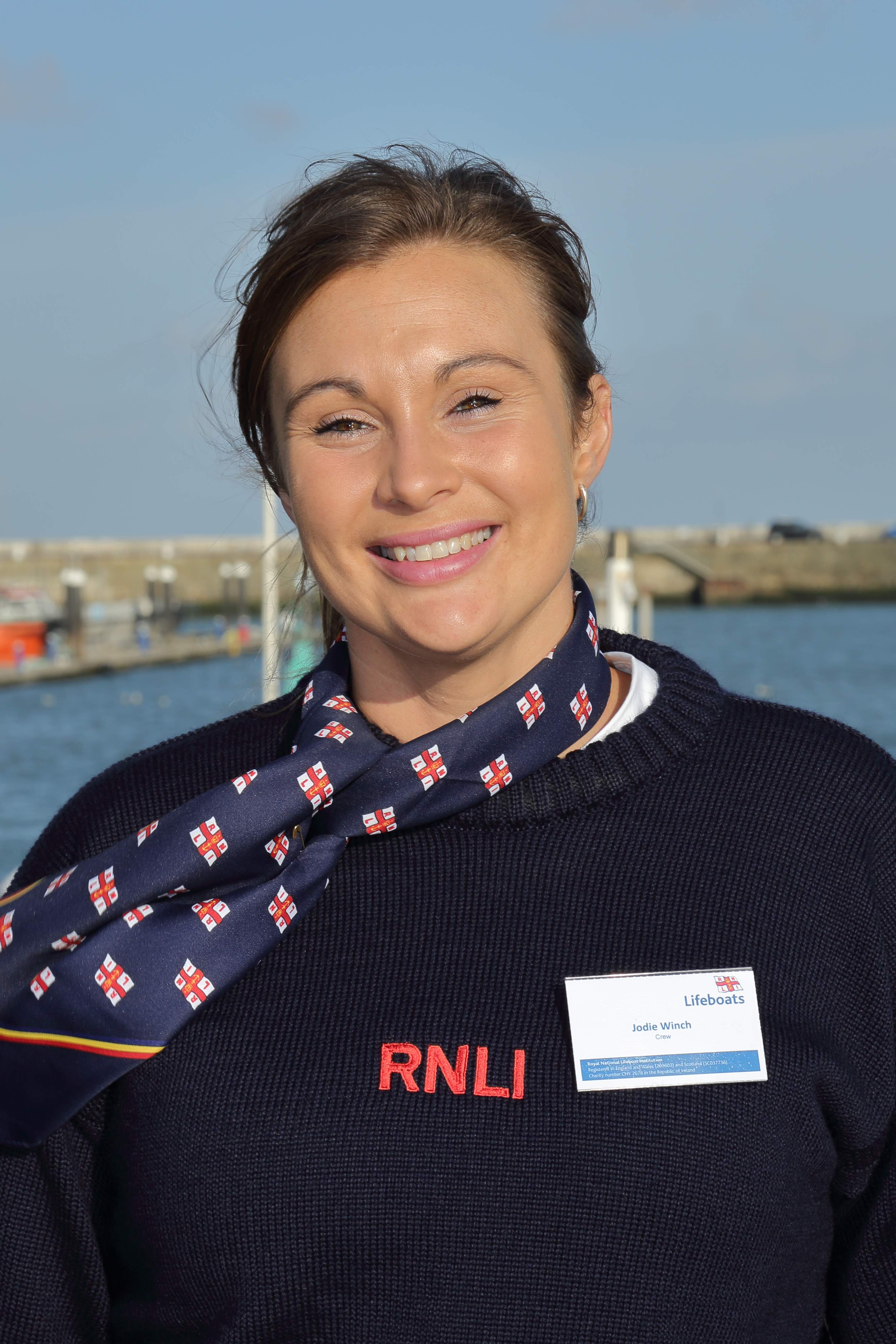 Ramsgate RNLI crew member Jodie Winch