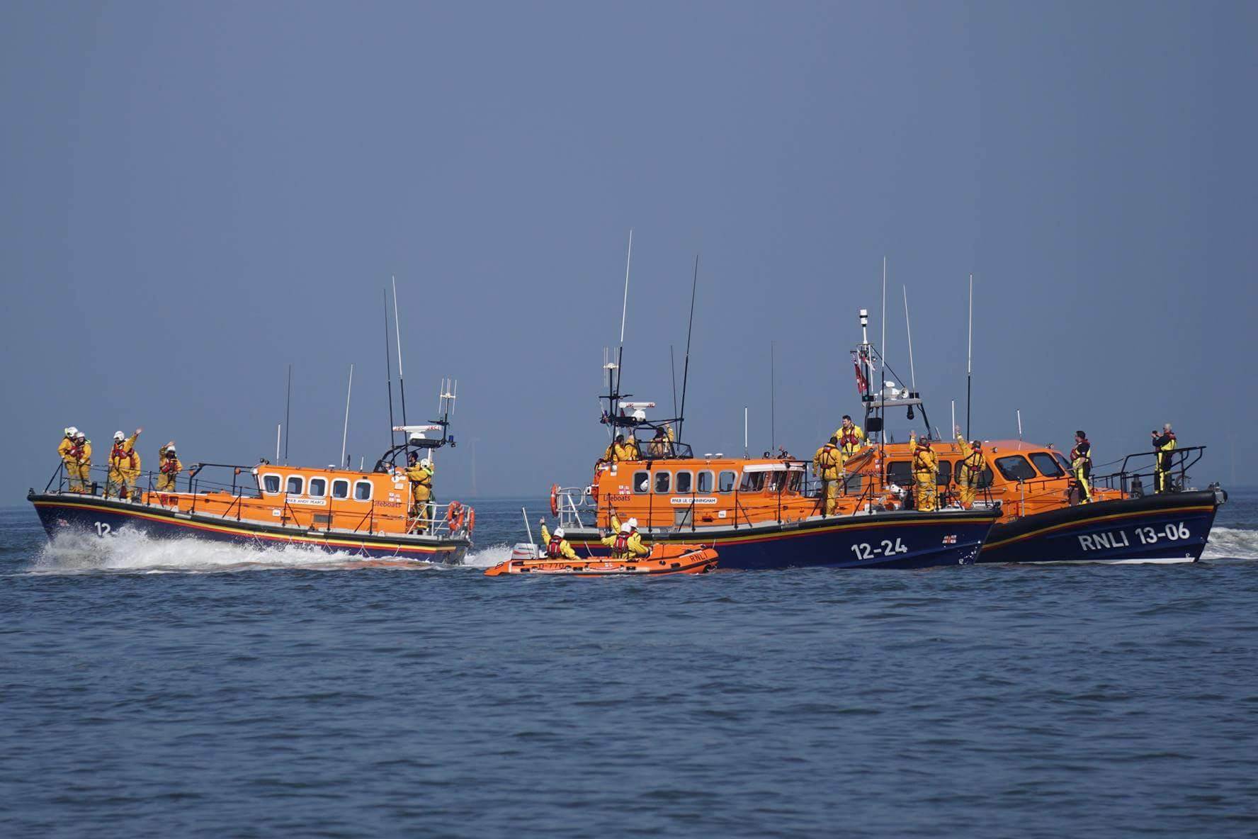 joint exercise off Rhyl