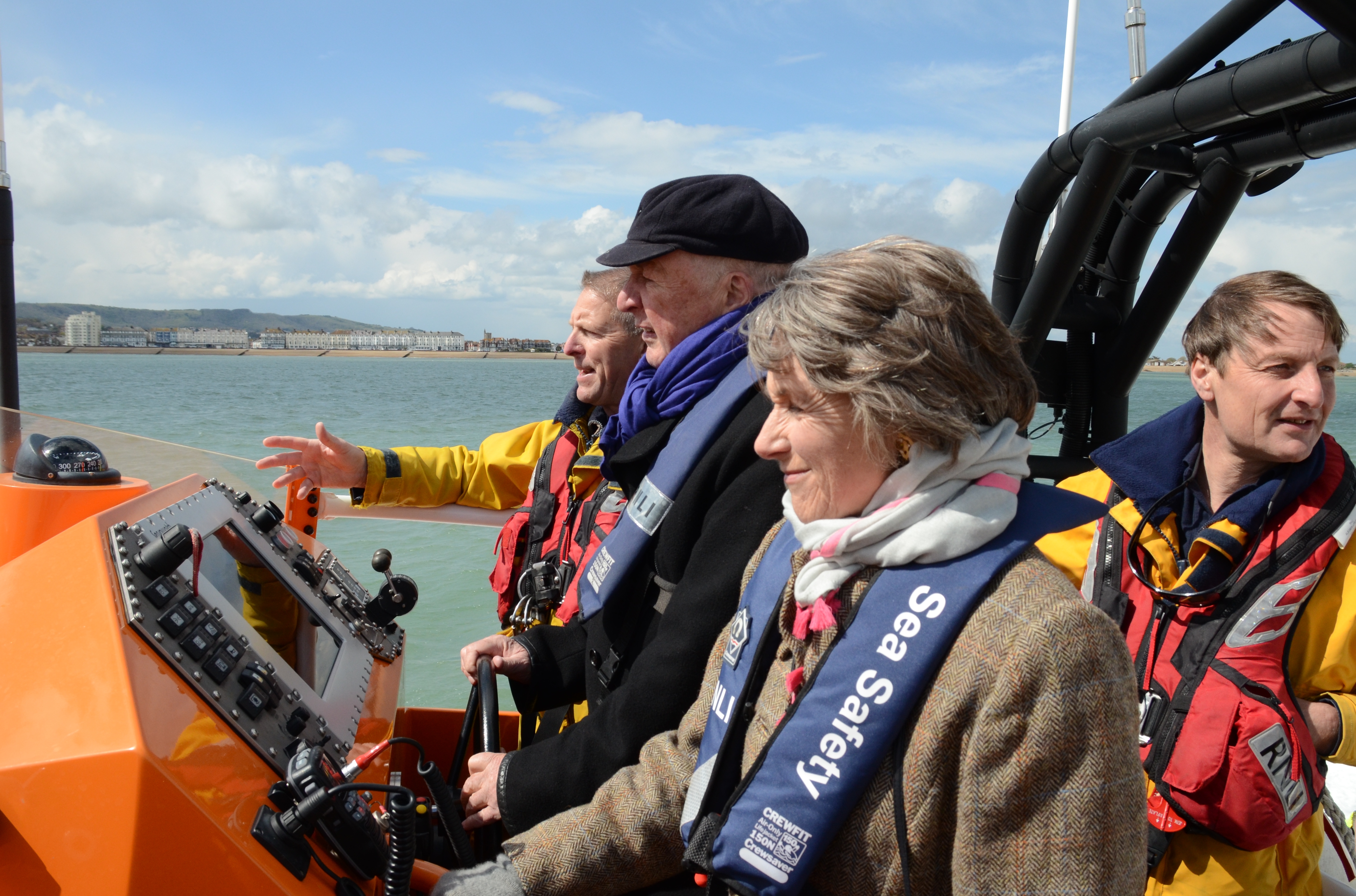 Duke of Dervonshire at the helm