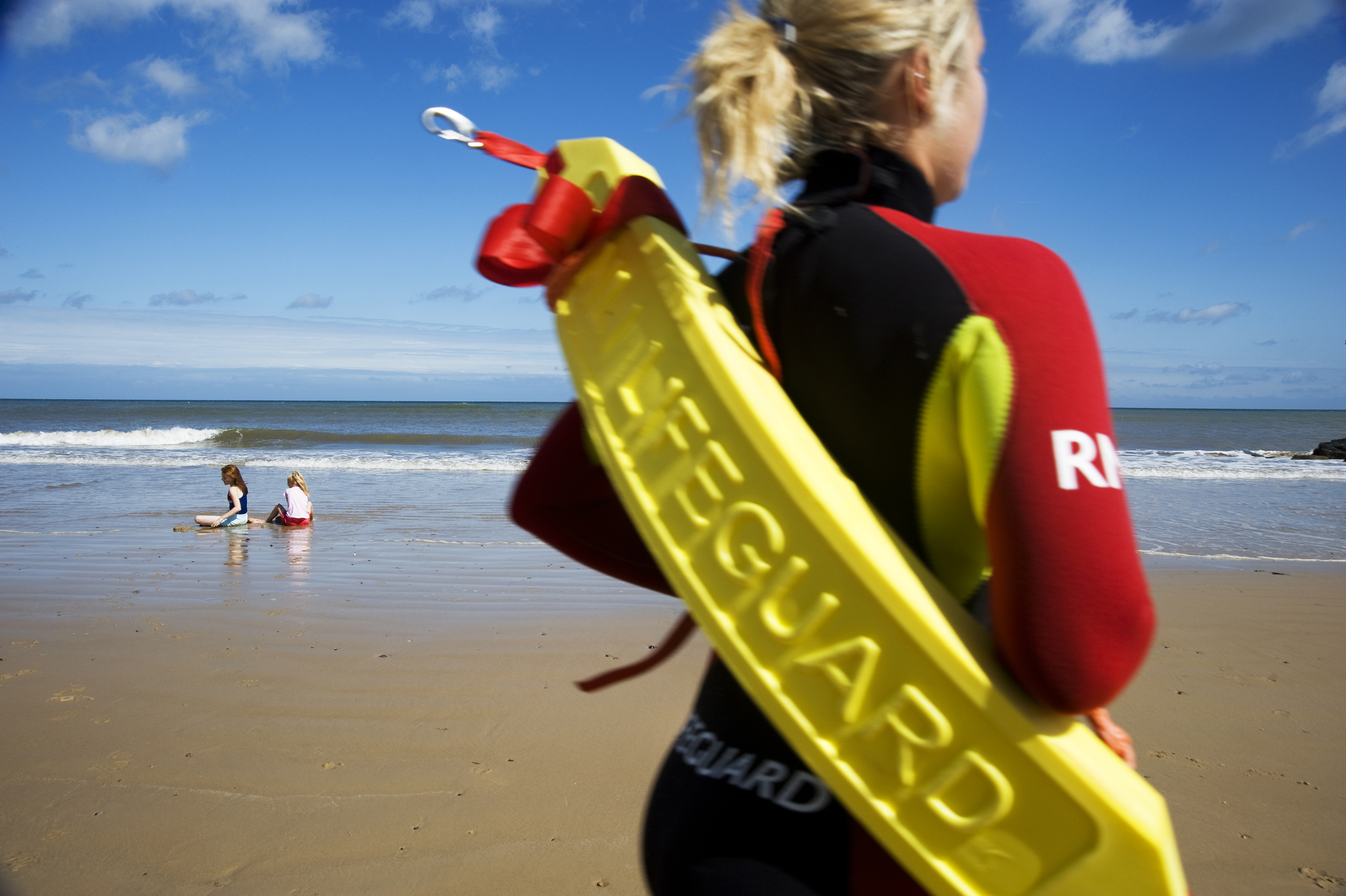 RNLI lifeguard