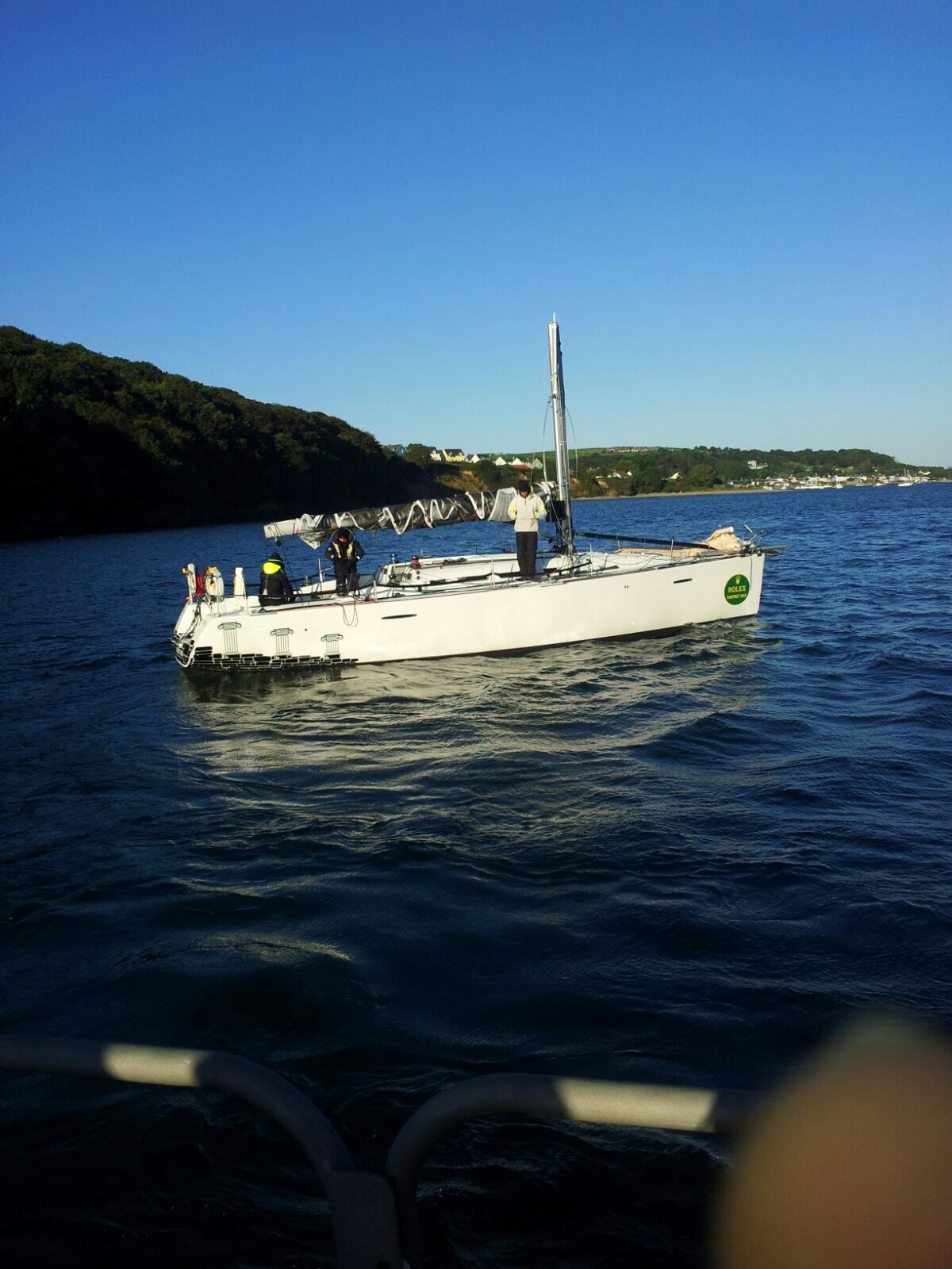 Courtmacsherry RNLI's early morning callout to 40ft yacht