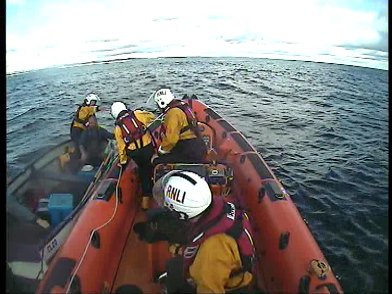 The casualty vessel off Cresswell