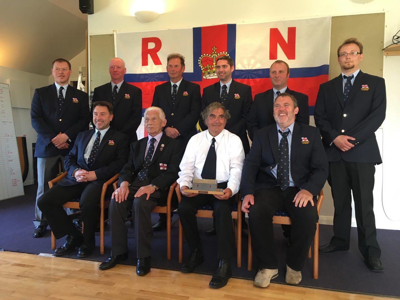 Stromness lifeboat crew members