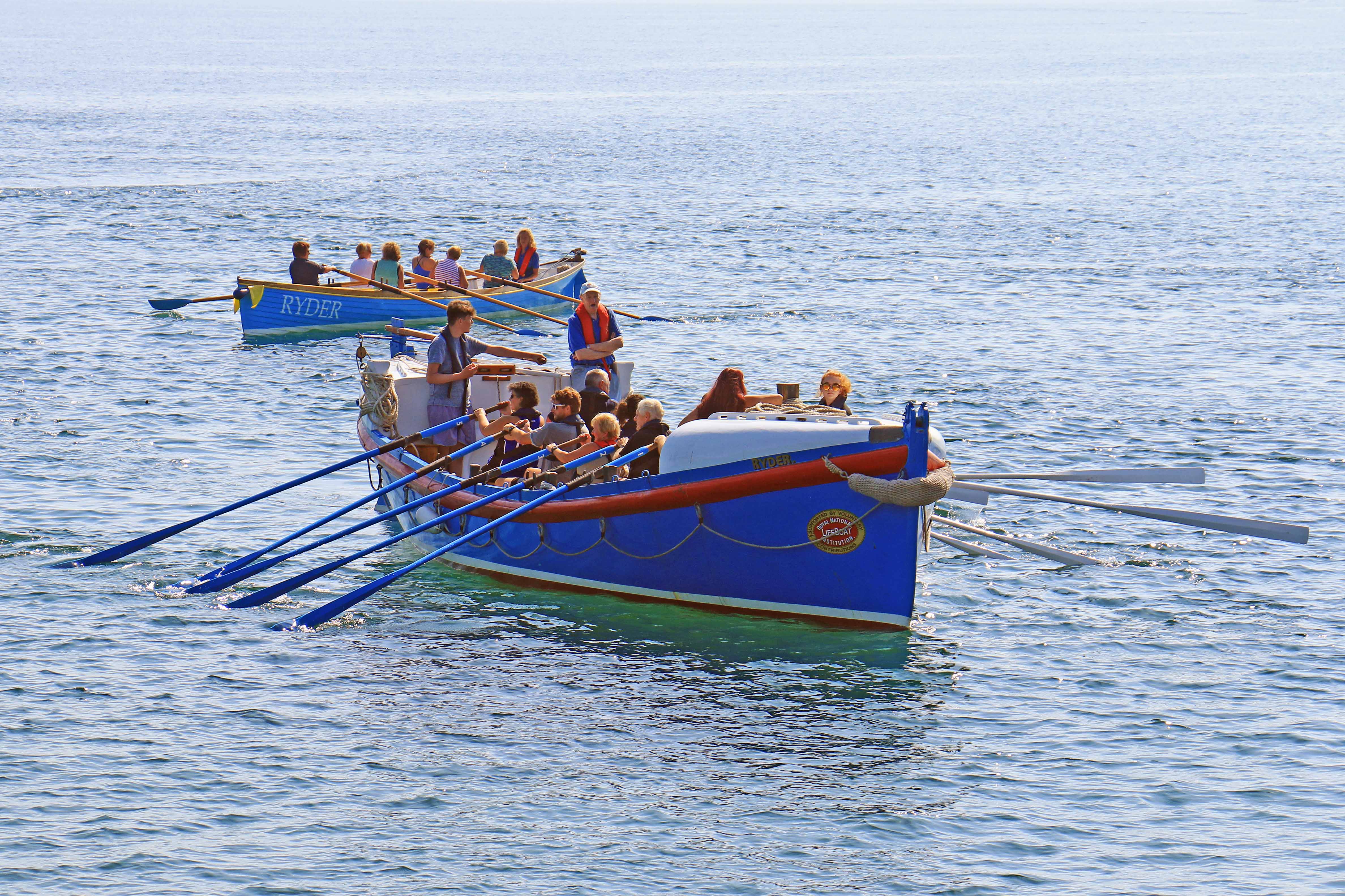 The two Ryders in Looe bay