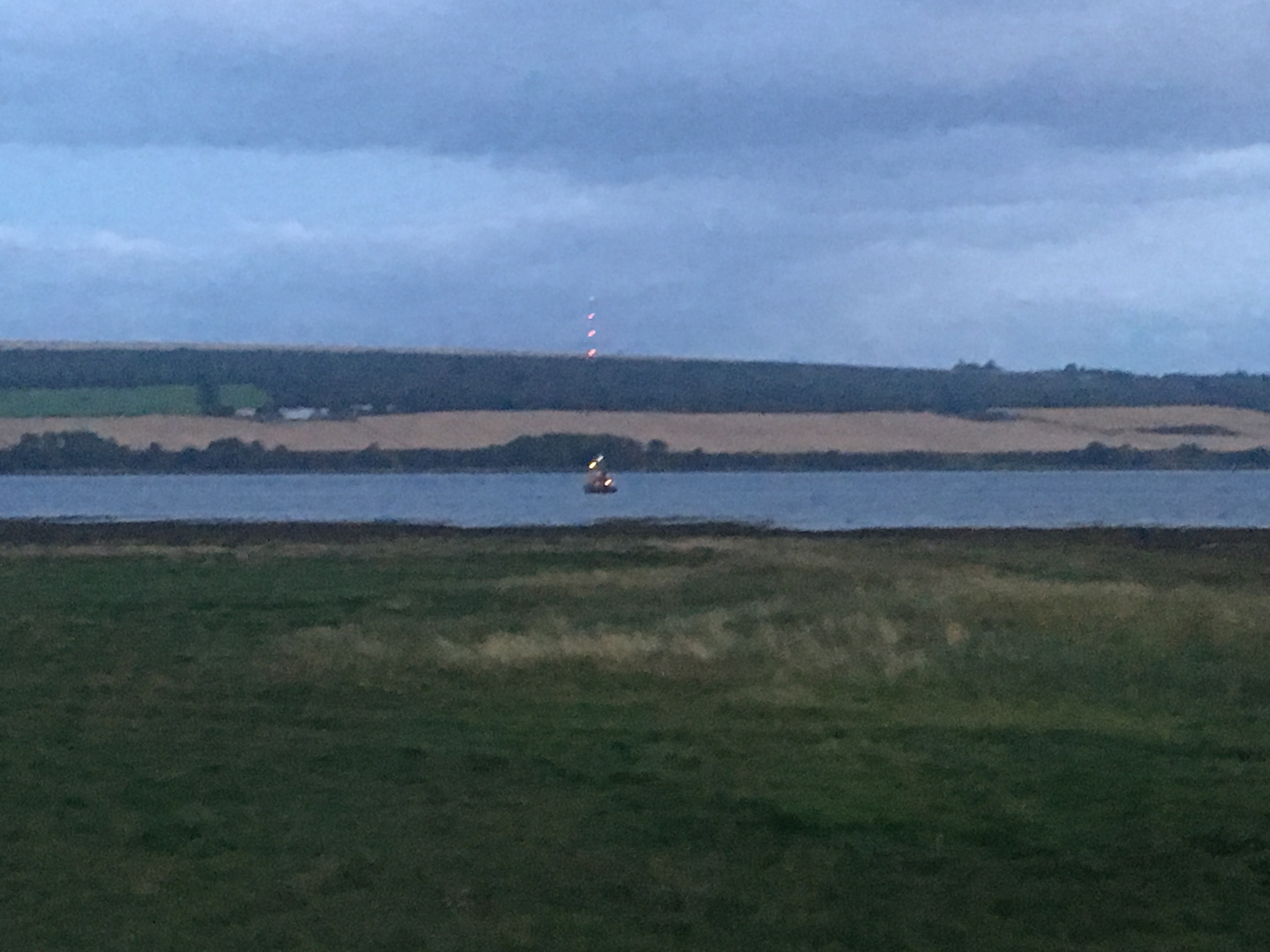 Invergordon Lifeboat arriving on scene