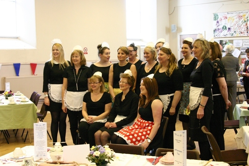 Kinghorn fundraisers all dressed up for the previous 1950s themed event
