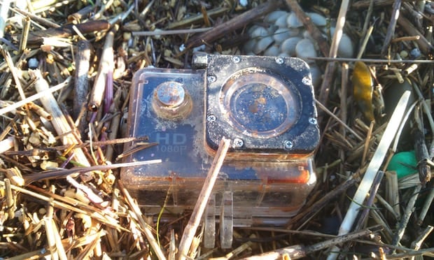 Camera found on shore of Süderoog after 500 mile across North Sea