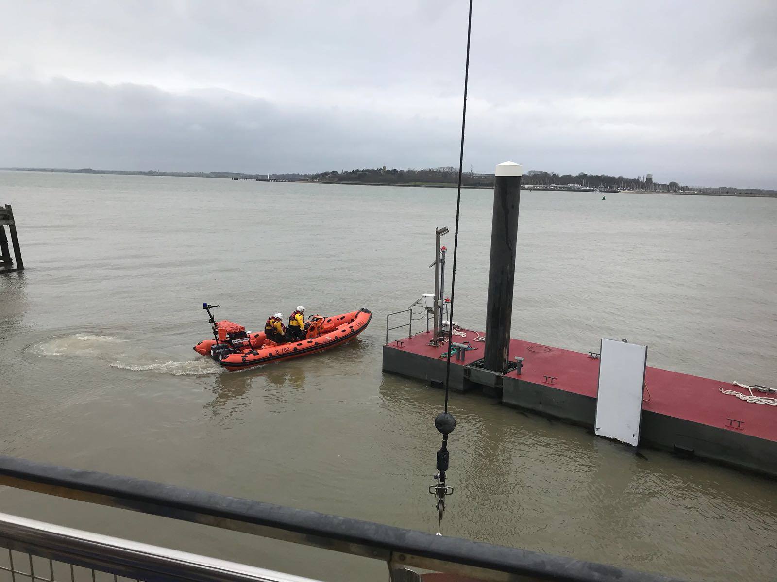 Harwich RNLI Launching on Christmas Day