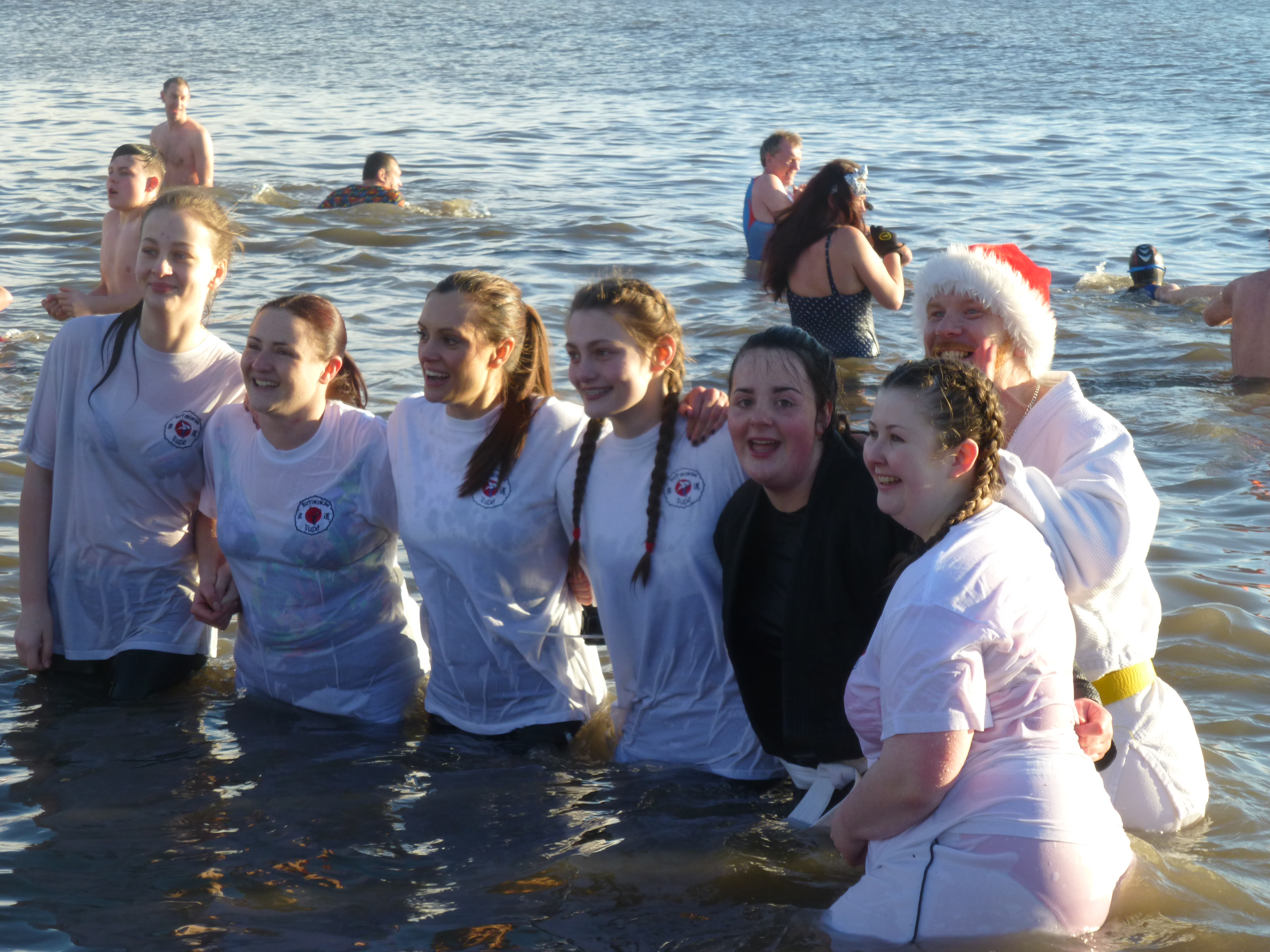 A series of images taken at this year's Boxing Day Dip