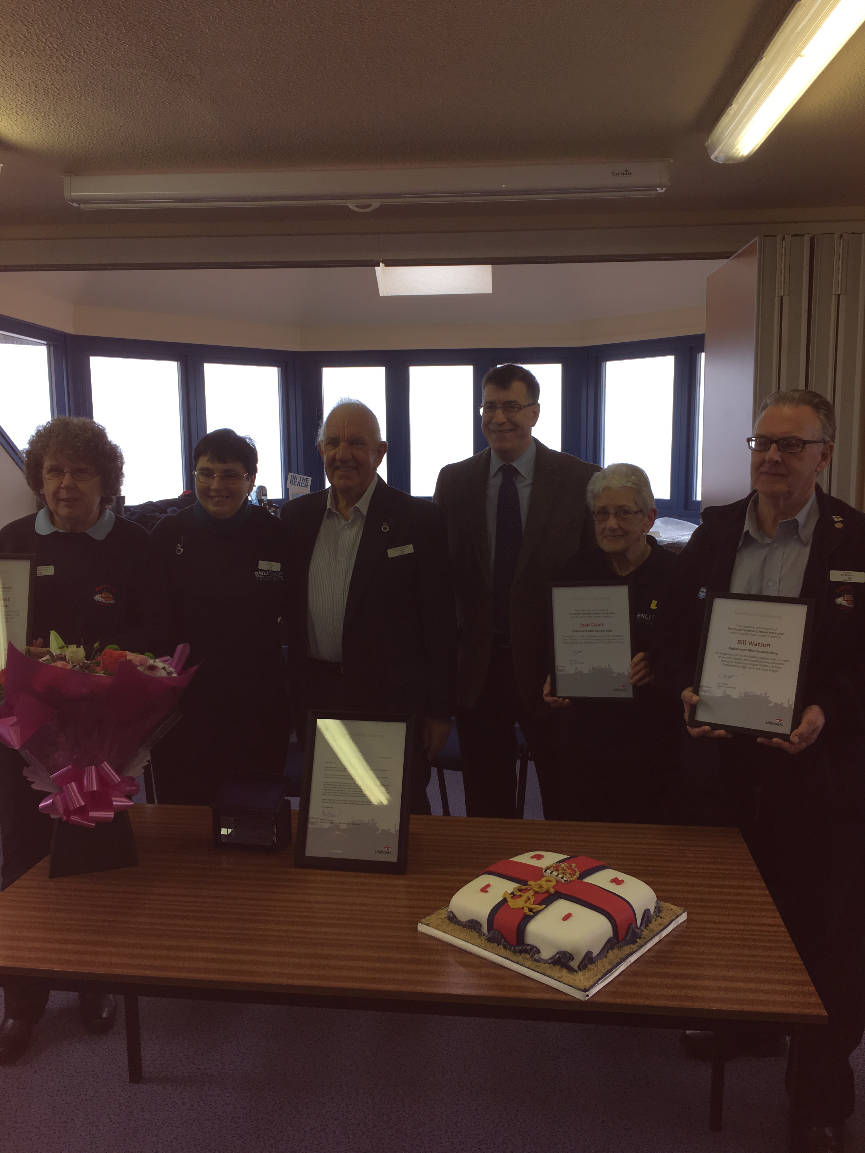 Mablethorpe award presentation
