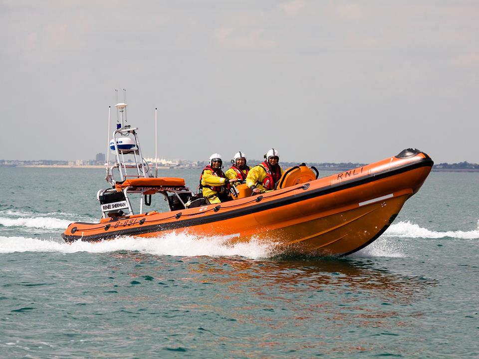 Atlantic 85 lifeboat Renée Sherman at sea