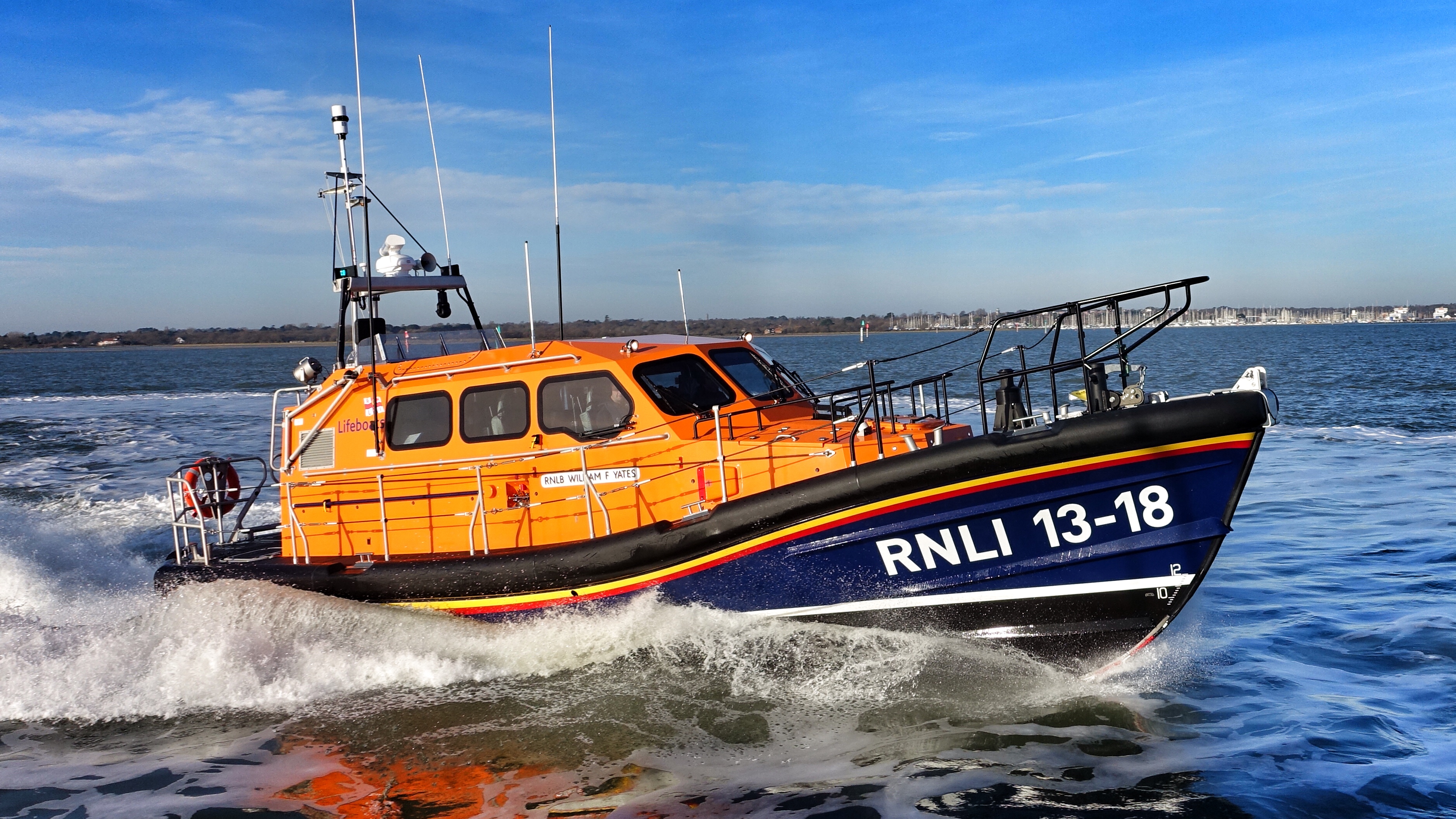 Llandudno Shannon class lifeboat sea trials