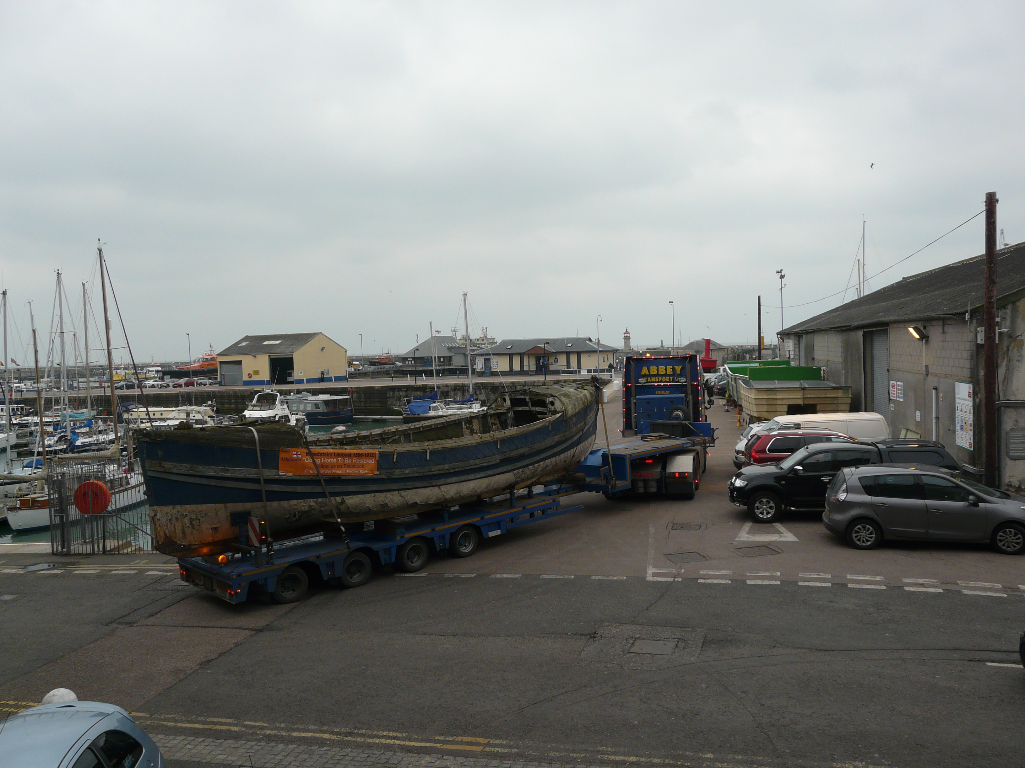The Francis Forbes Barton arriving at Ramsgate