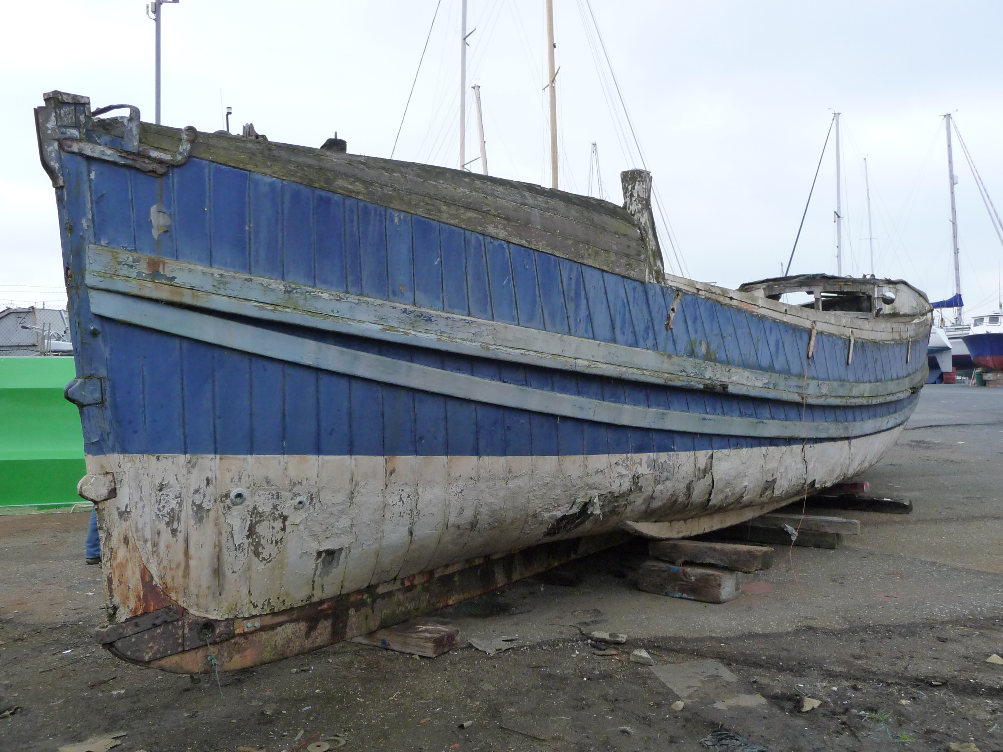 At rest in Ramsgate after her long journey