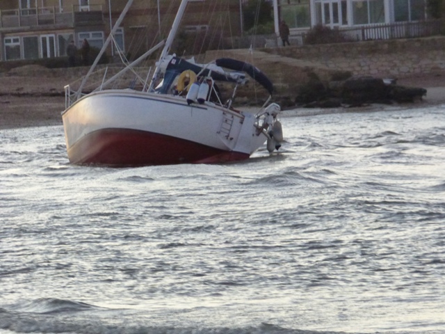 The yacht 'Go Crazy'