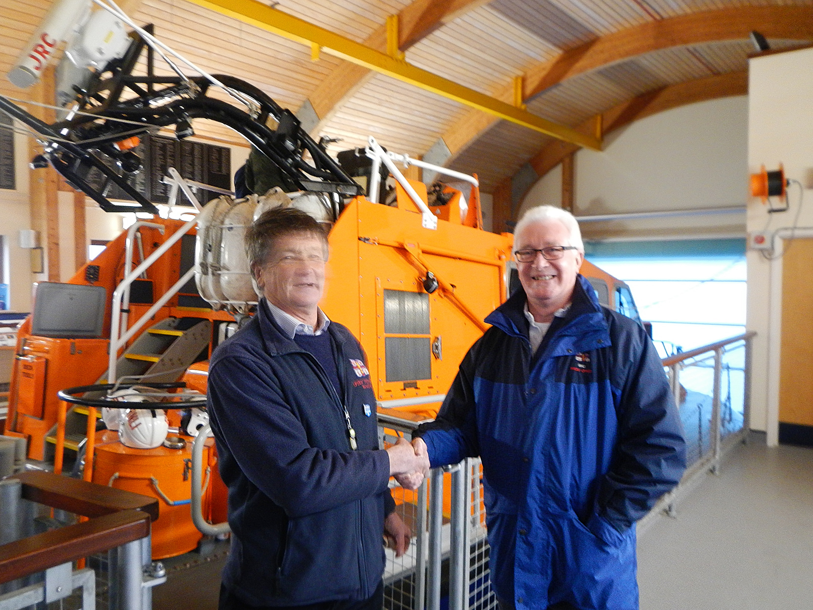 Mike Samuelson and John Keyworth