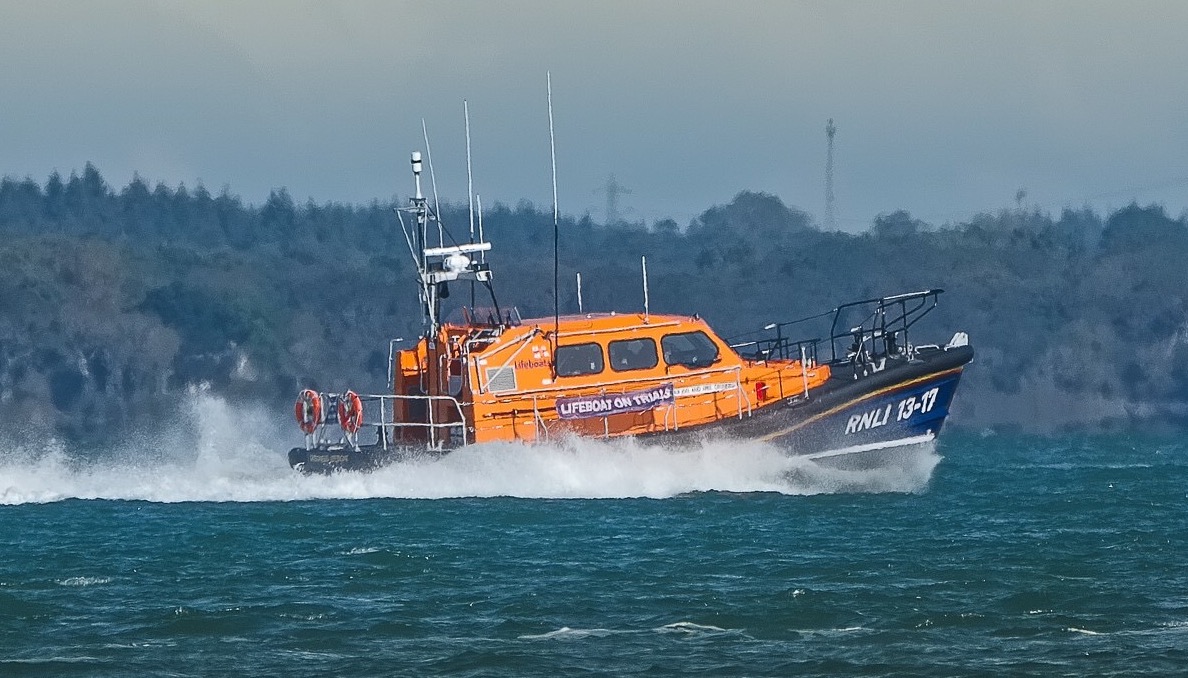Skegness RNLI's new Shannon class lifeboat