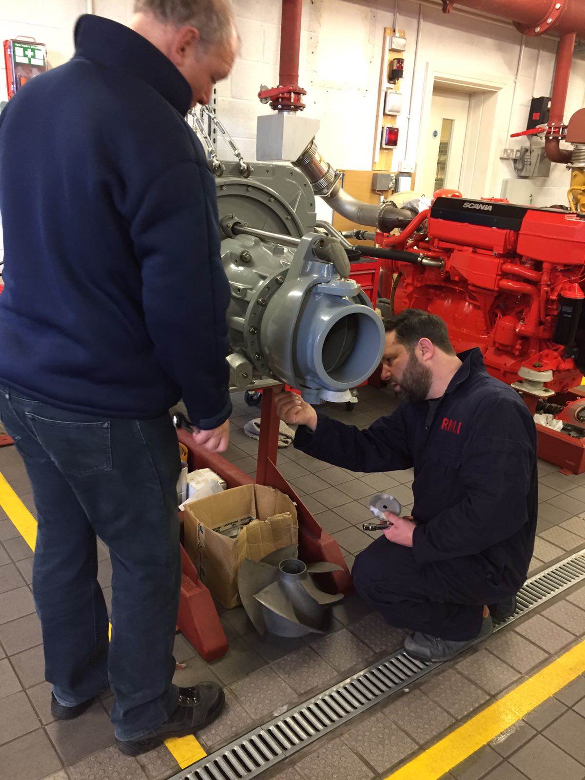 Getting to grips with the new equipment