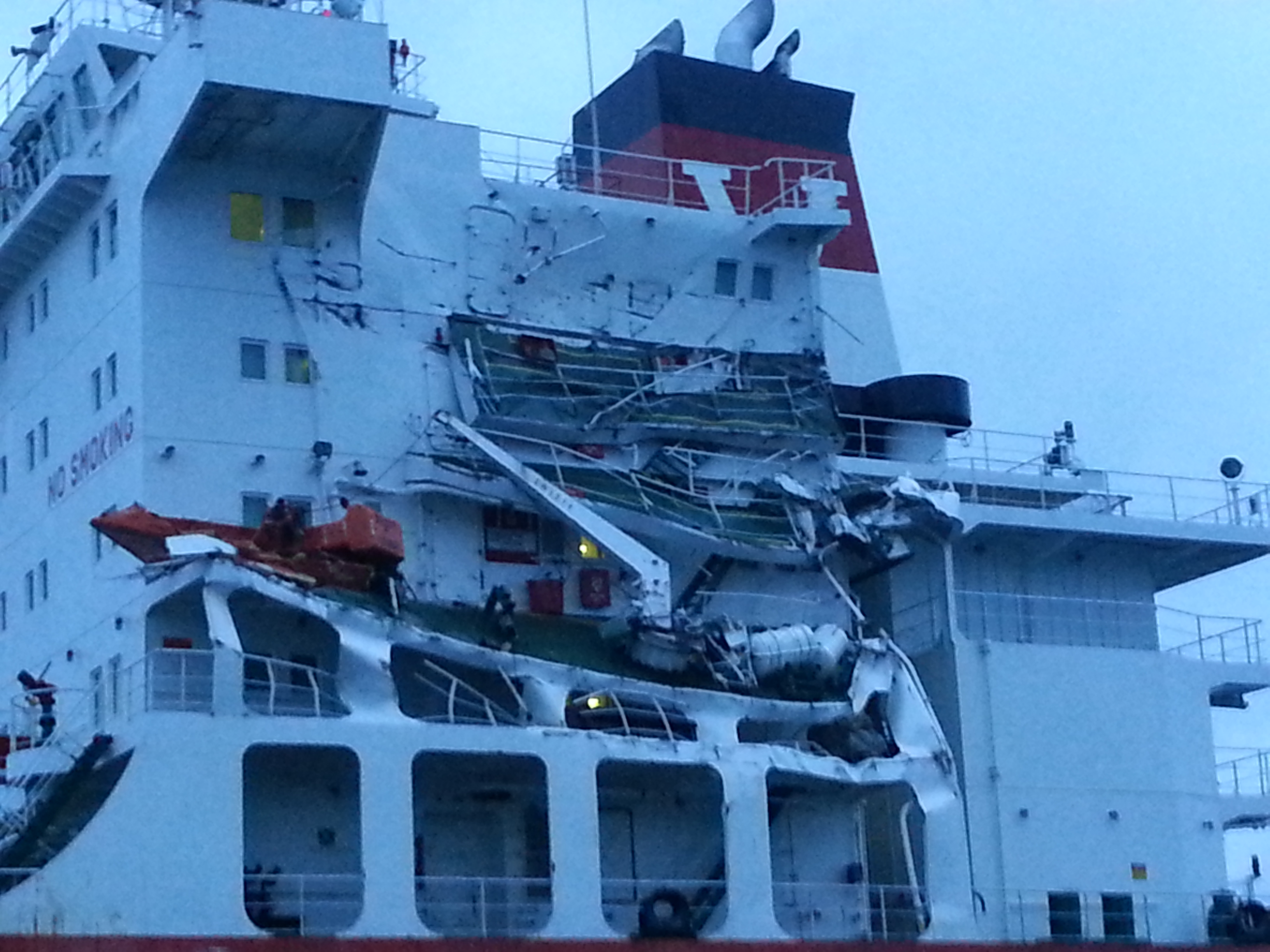 Damage to the Seafrontier