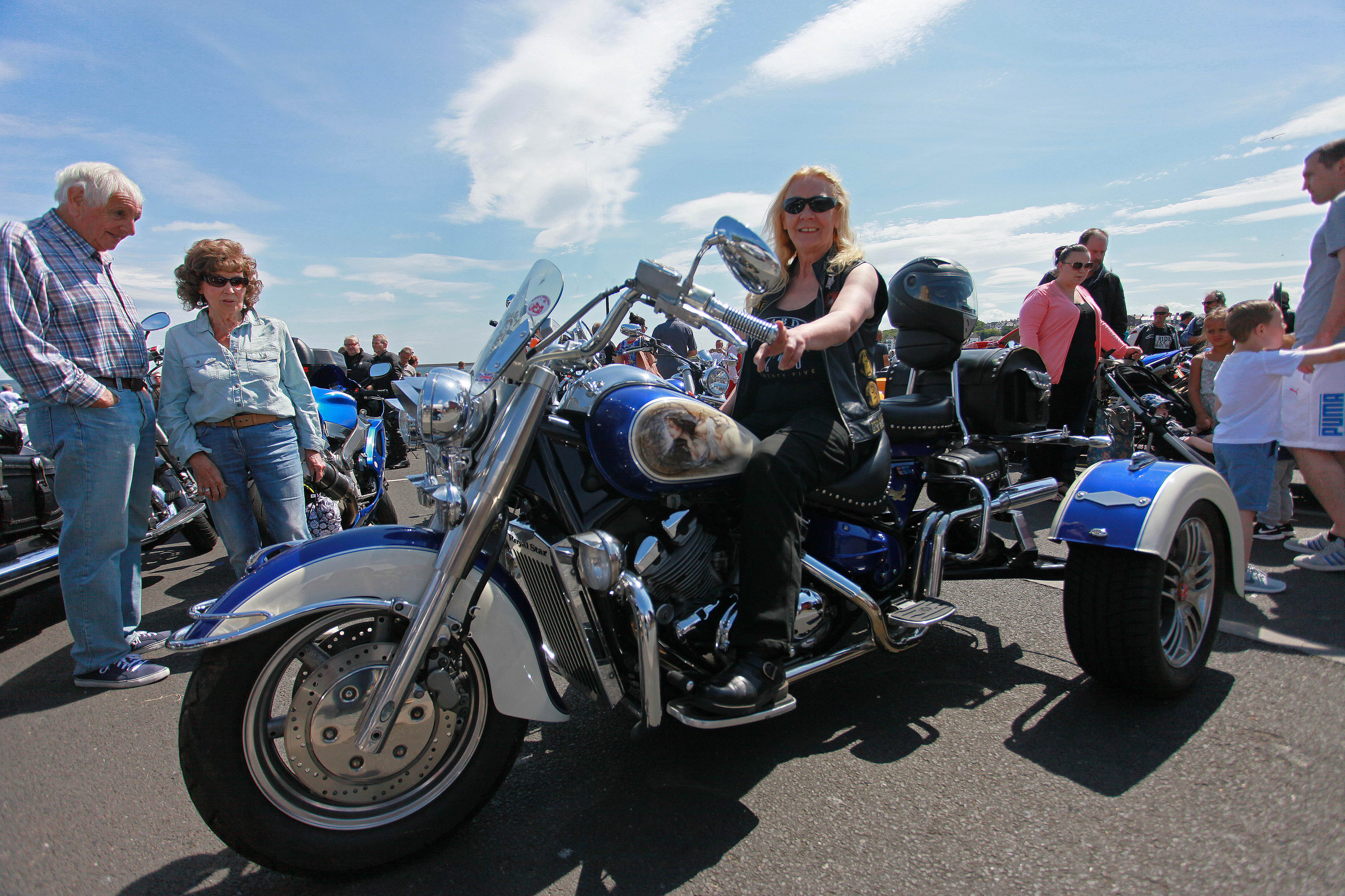 Tynemouth RNLI Lifeboat Day Bike Show 