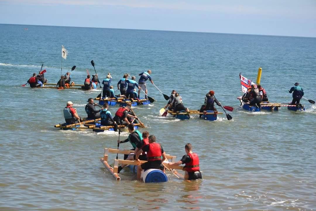 2016 RNLI raft race.