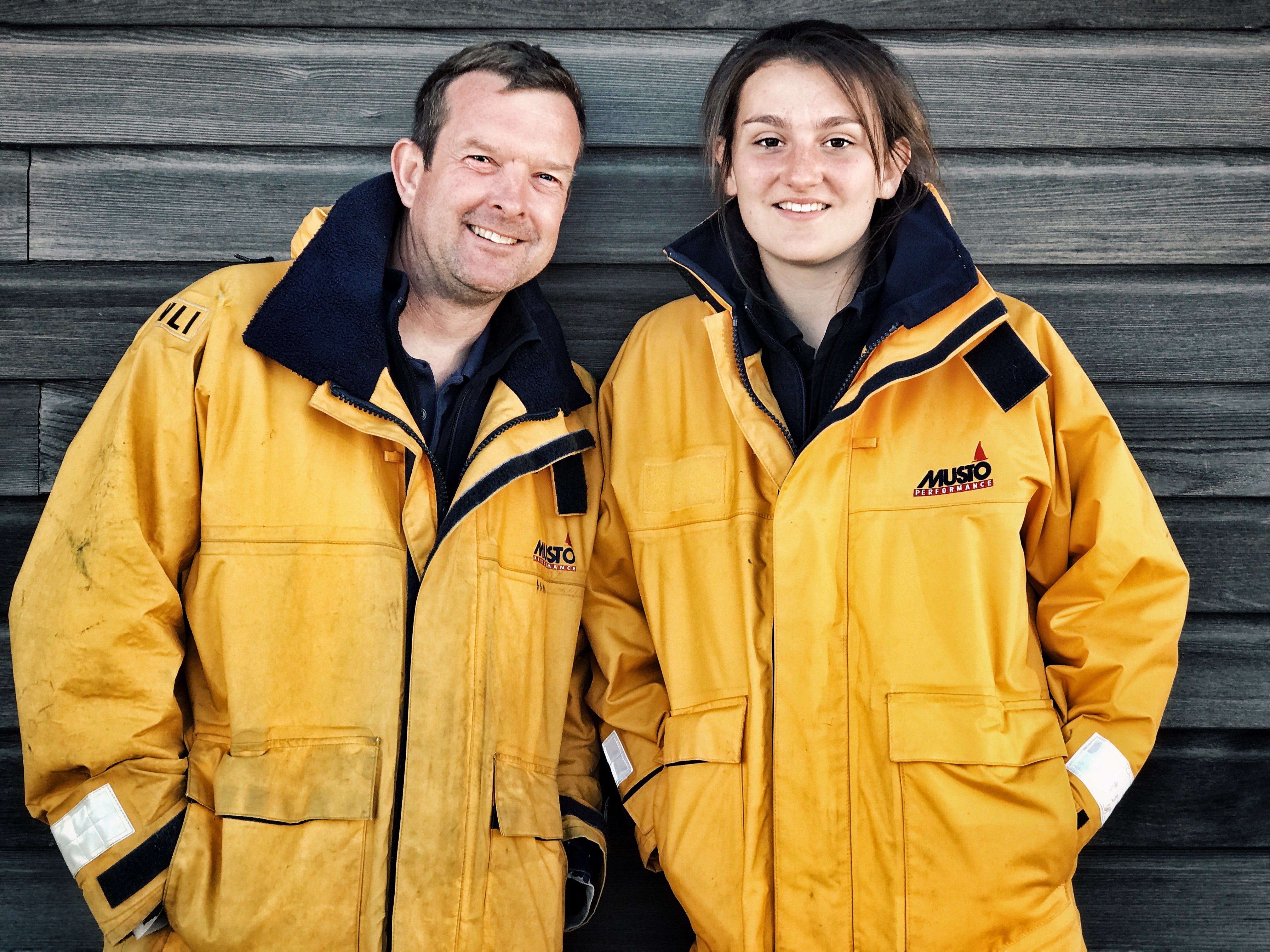 Ian and Becky Cannon at Ramsgate RNLI 