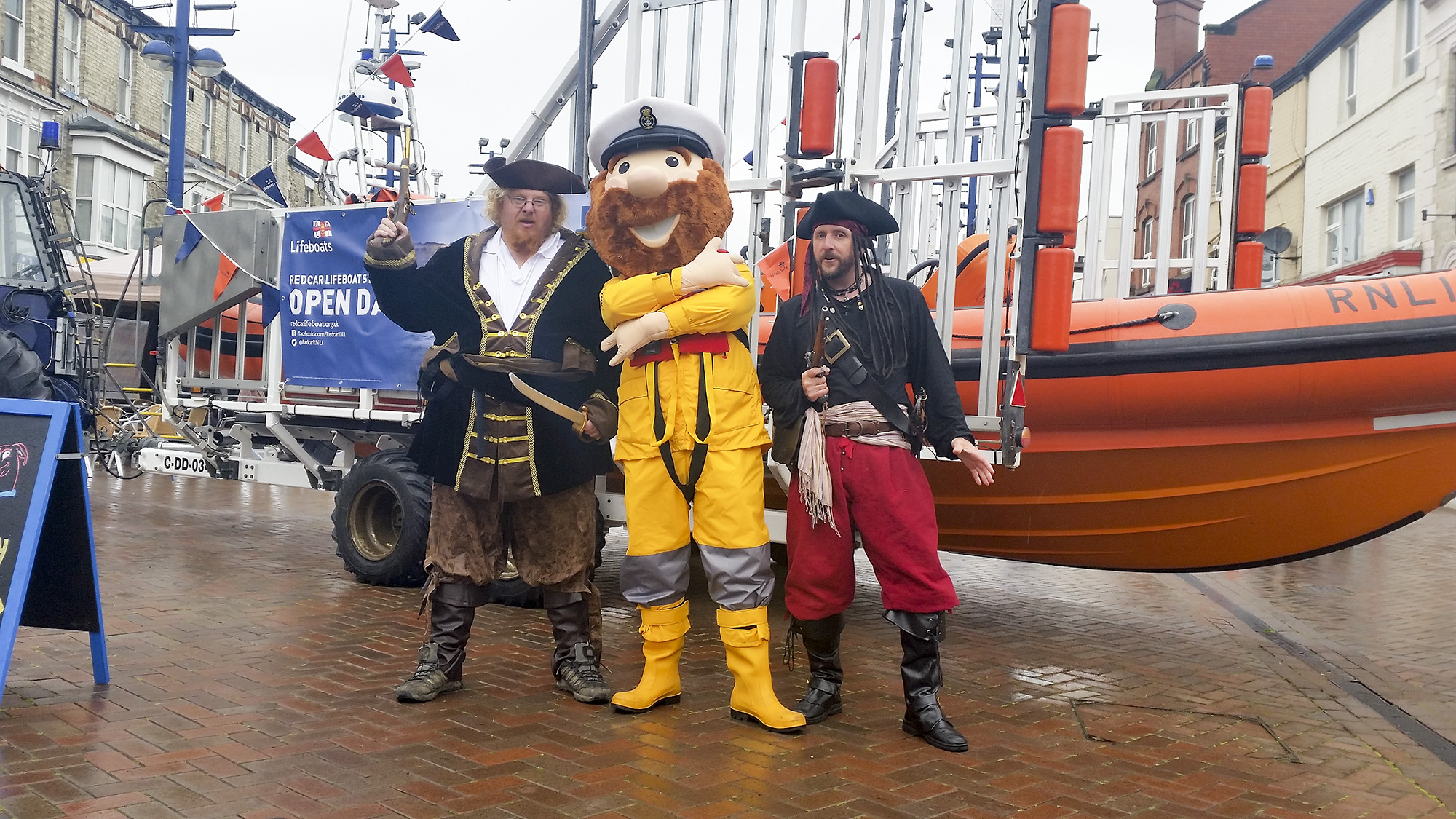 Stormy Stan at Redcar lifeboat day 22 July 2017