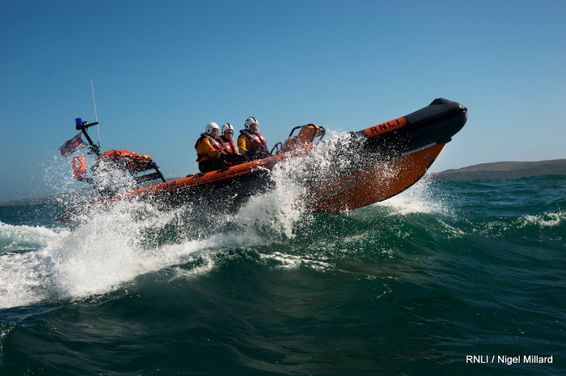 Baltimore RNLI inshore lifeboat archive photo