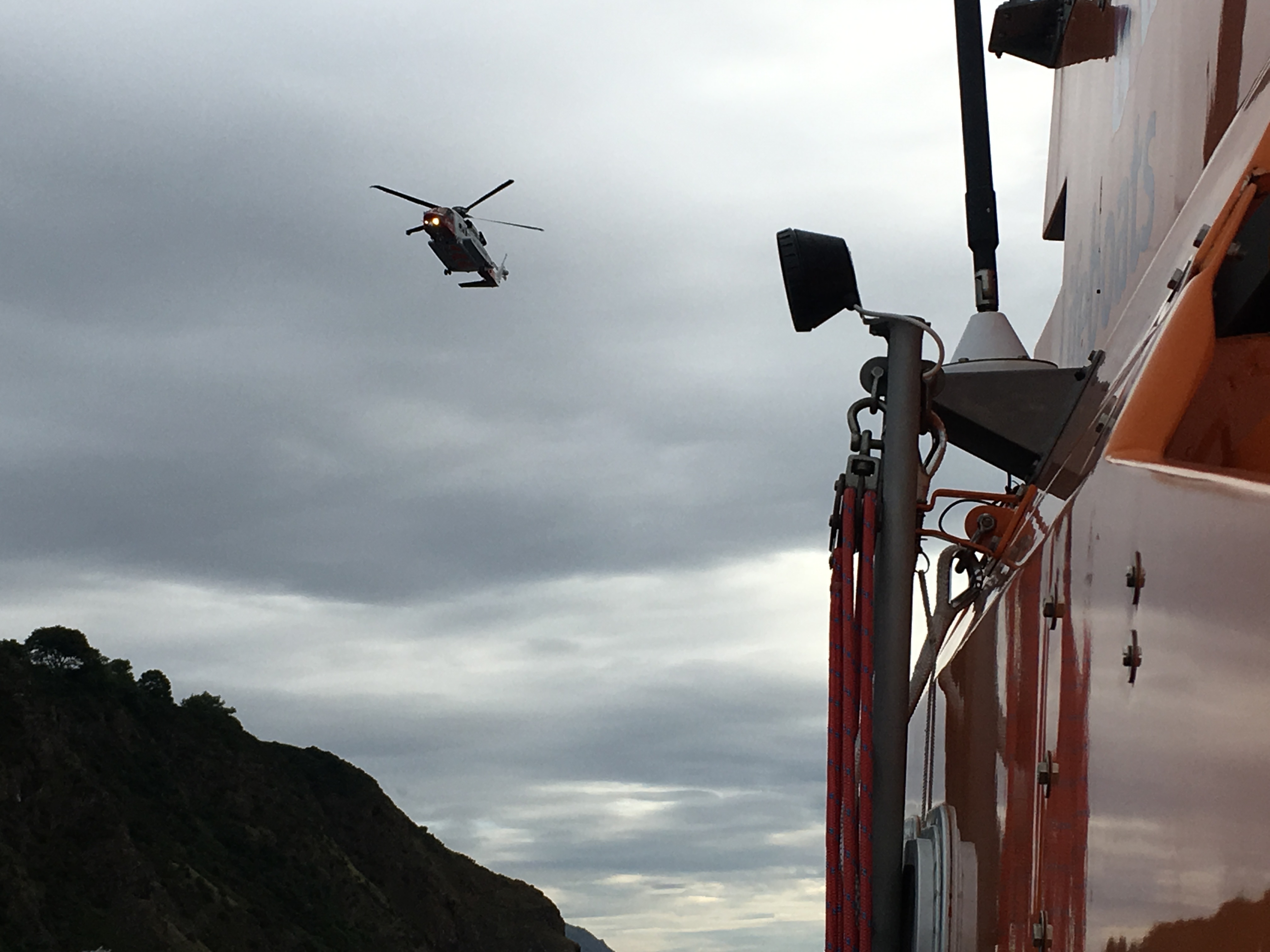 Invergordon Lifeboat and Rescue Helicopter 951