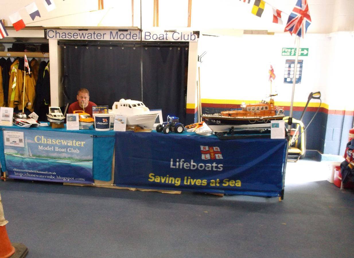 Chasewater Model Boat Club display.