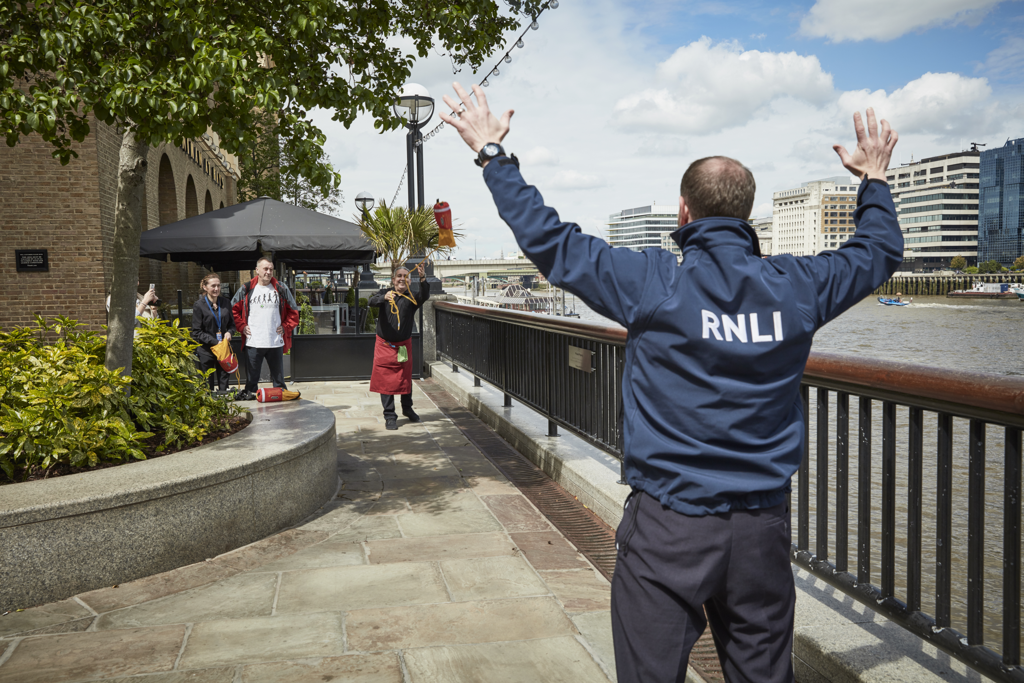 RNLI and Nicholson's pub chain work together for drowning prevention