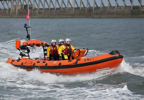 Stock image of the B Class lifeboat Vic &amp; Billie Whiffen