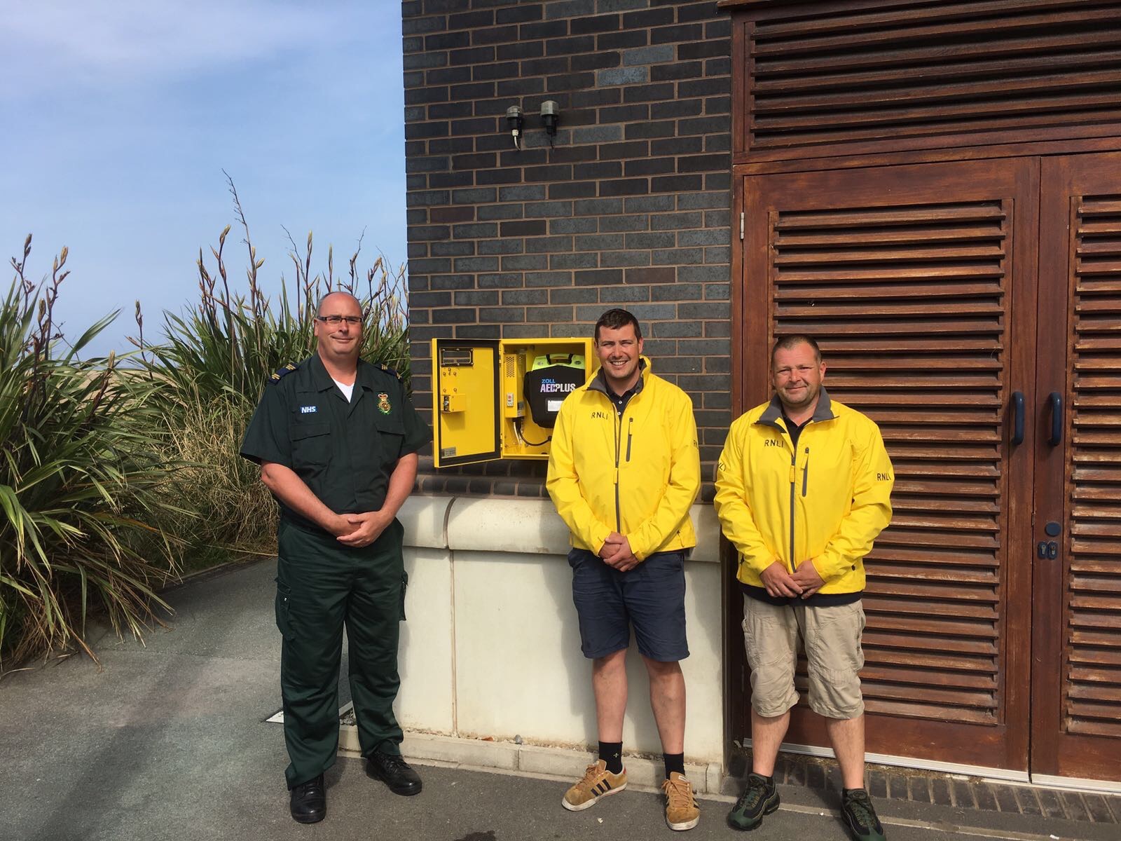 Public Access Defibrillator at RNLI Hoylake Lifeboat Station