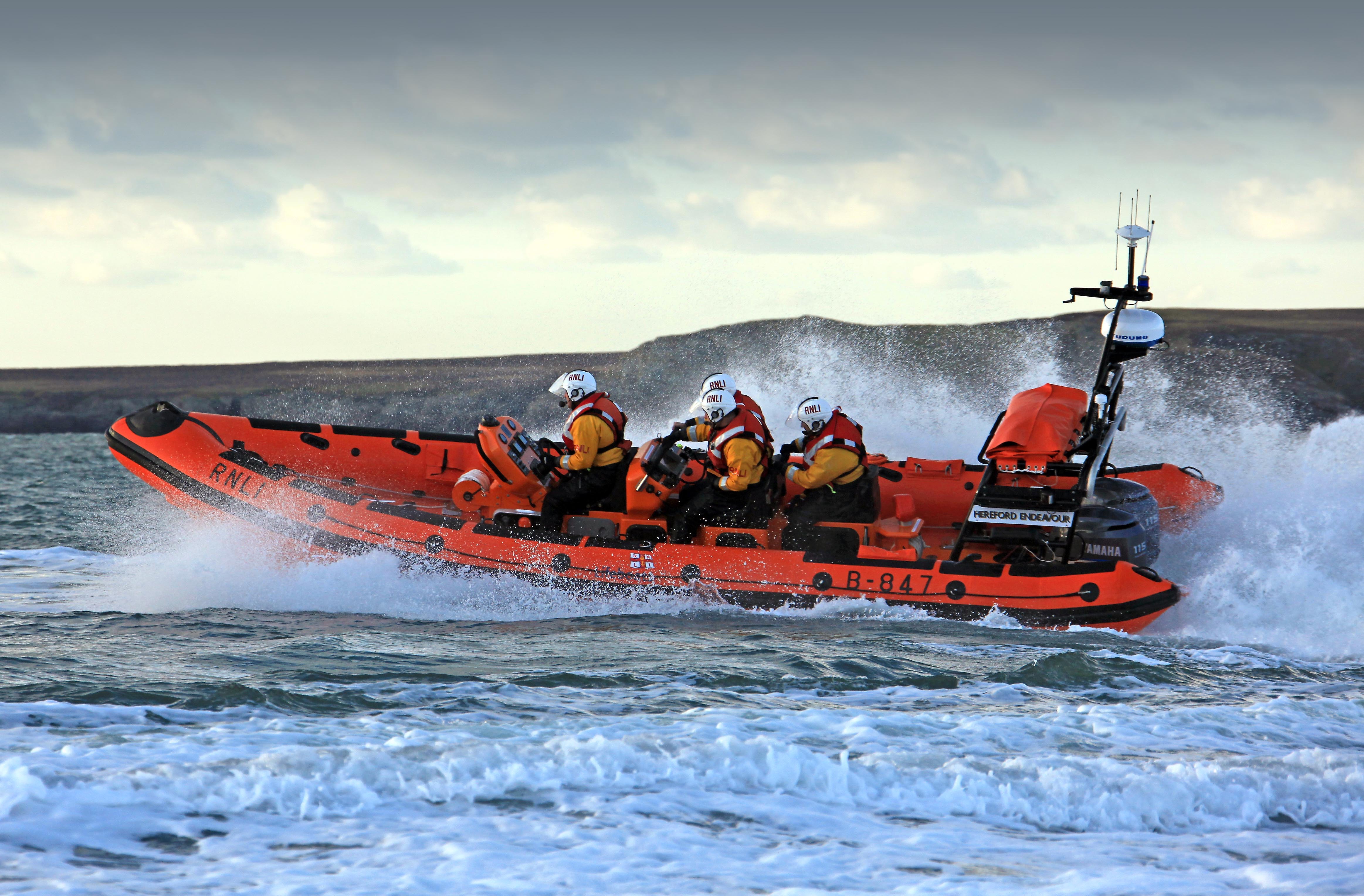 RNLI Atlantic 85 inshore lilfeboat