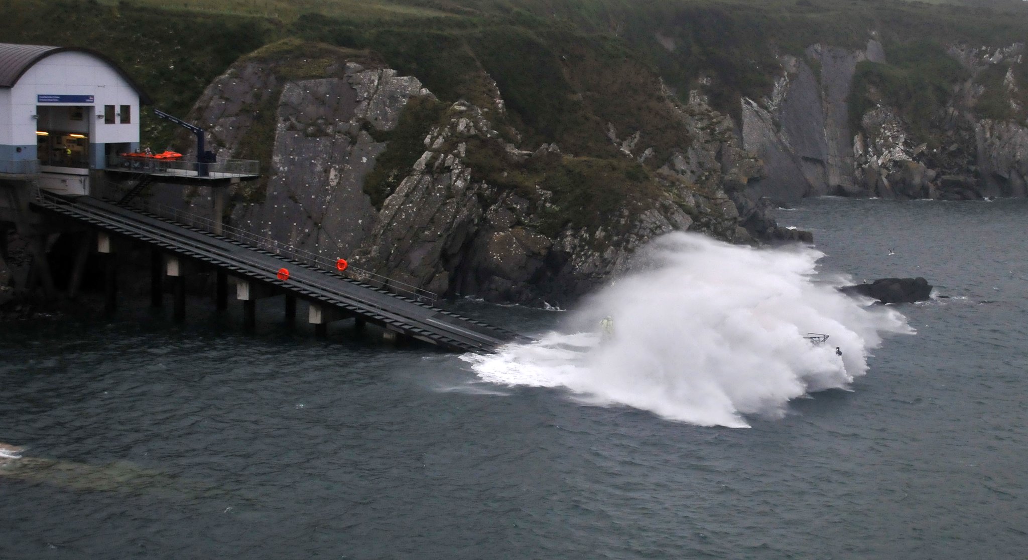 lifeboat launching