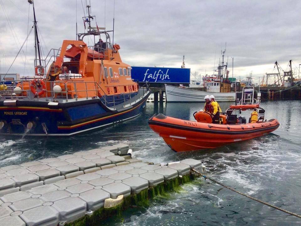 The Penlee volunteer crew have responded to 11 incidents in one week.