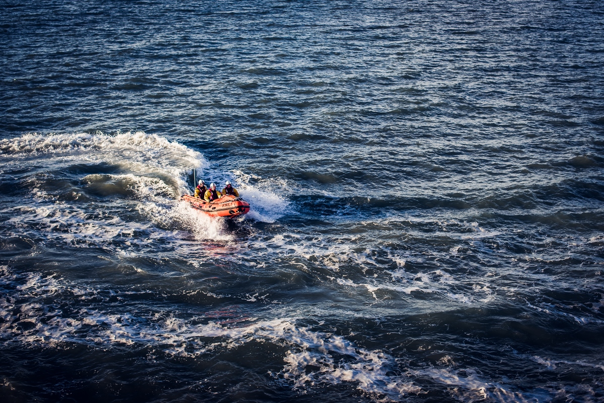 Little and Broad Haven RNLI lifeboat