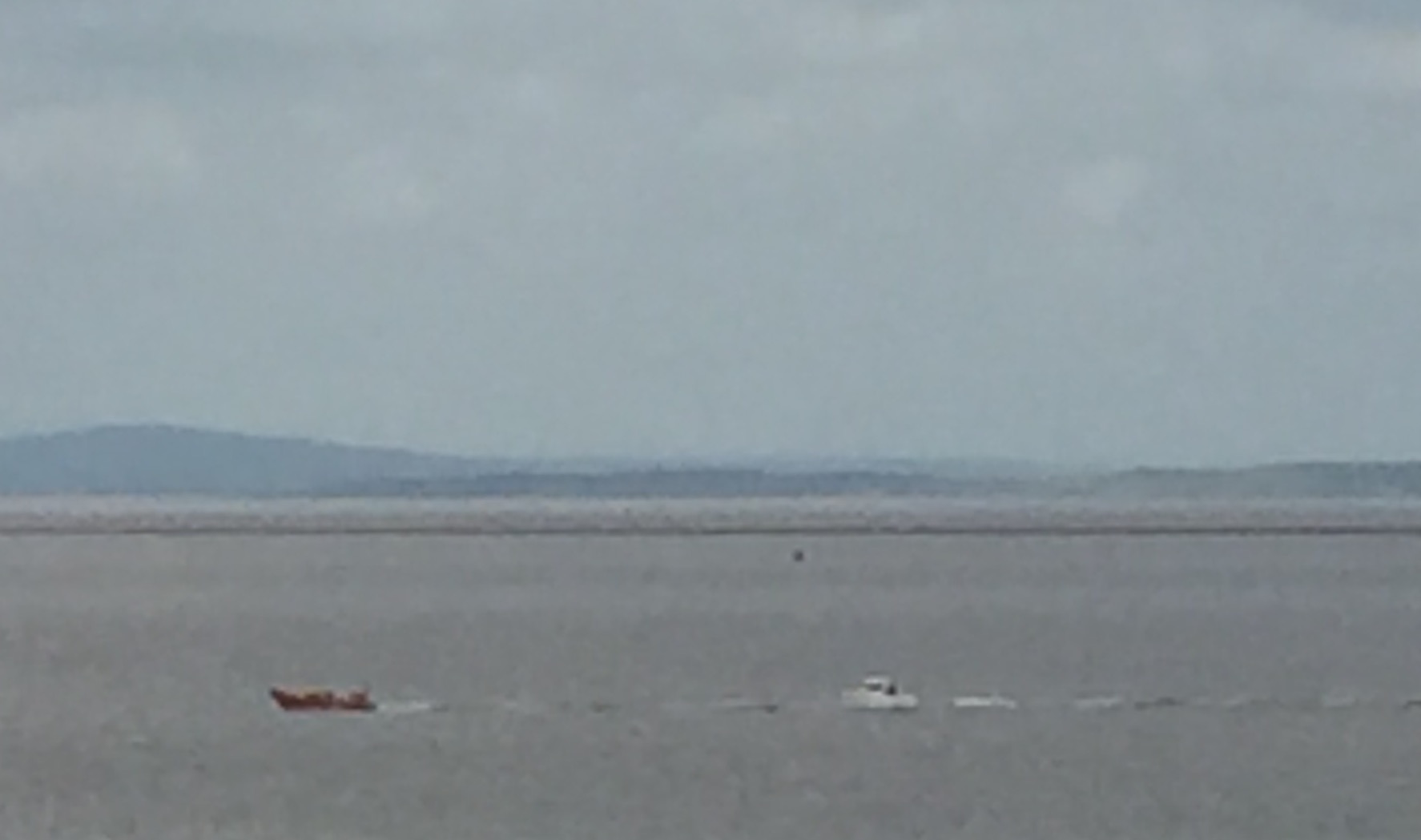 Vessel under tow by Penarth lifeboat