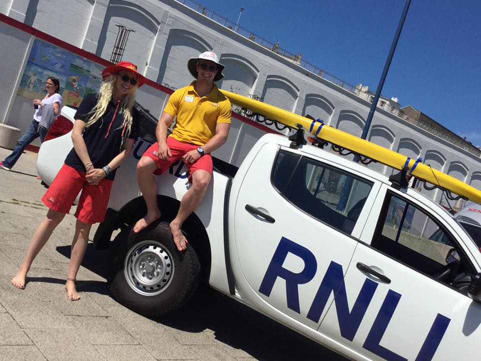 Thanet RNLI Lifeguards at Sea Safety Day