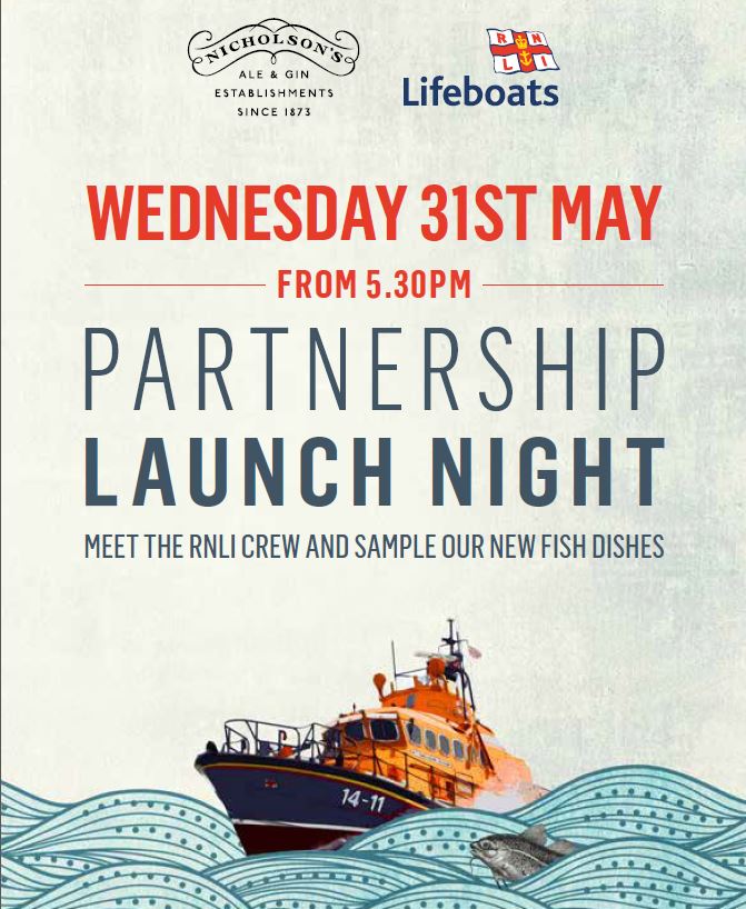 The flyer for the launch event