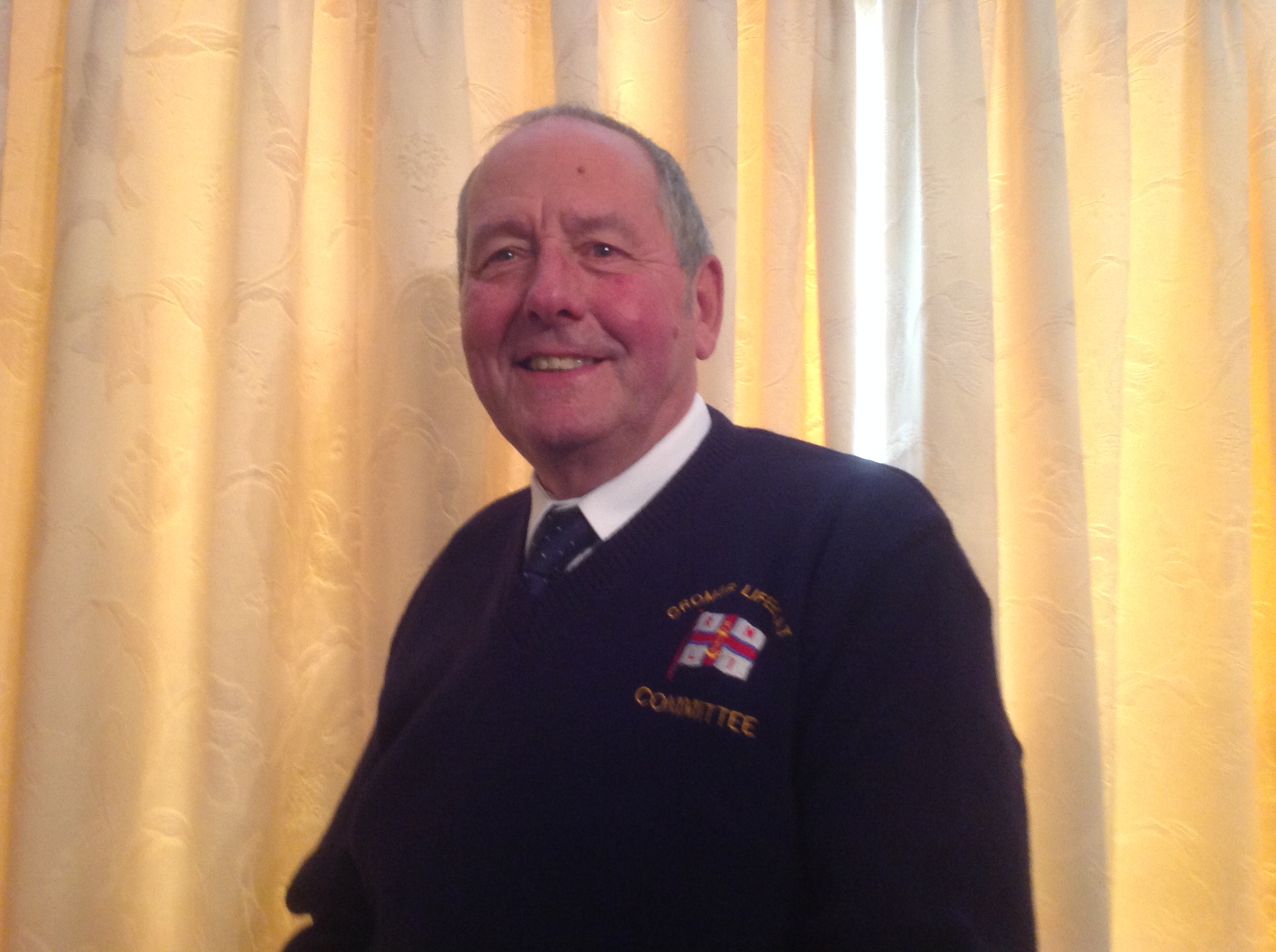Photo of Cromer RNLI Chairman Derek Hines