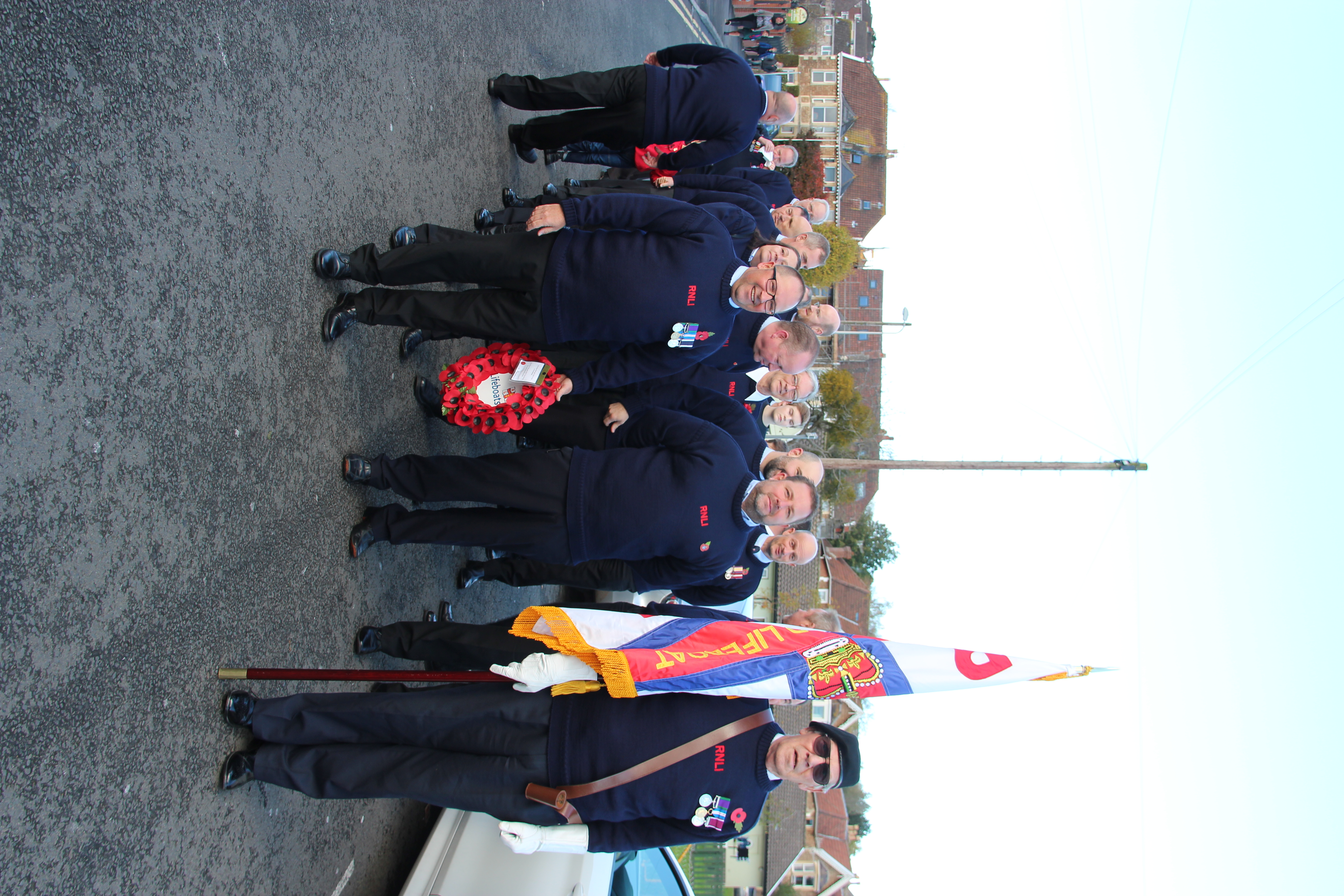 Parade about to set off