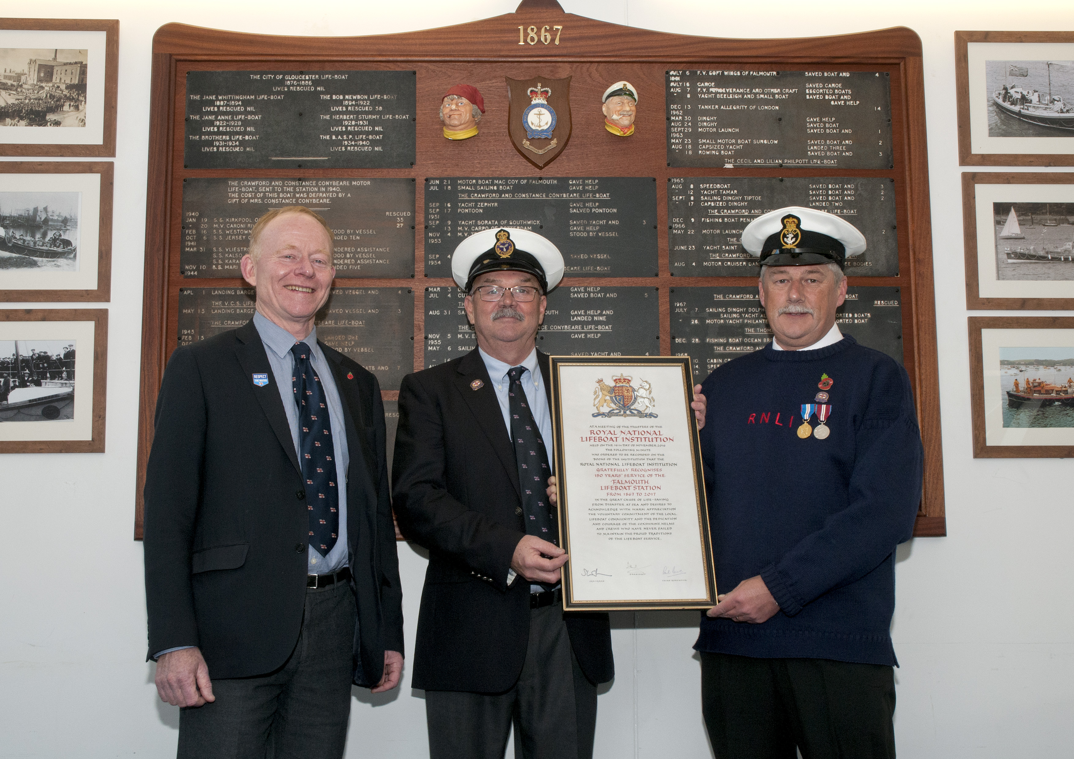 150th Anniversary Vellum presentation