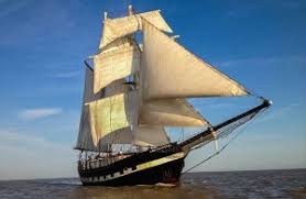 Lady of Avenel under full sail