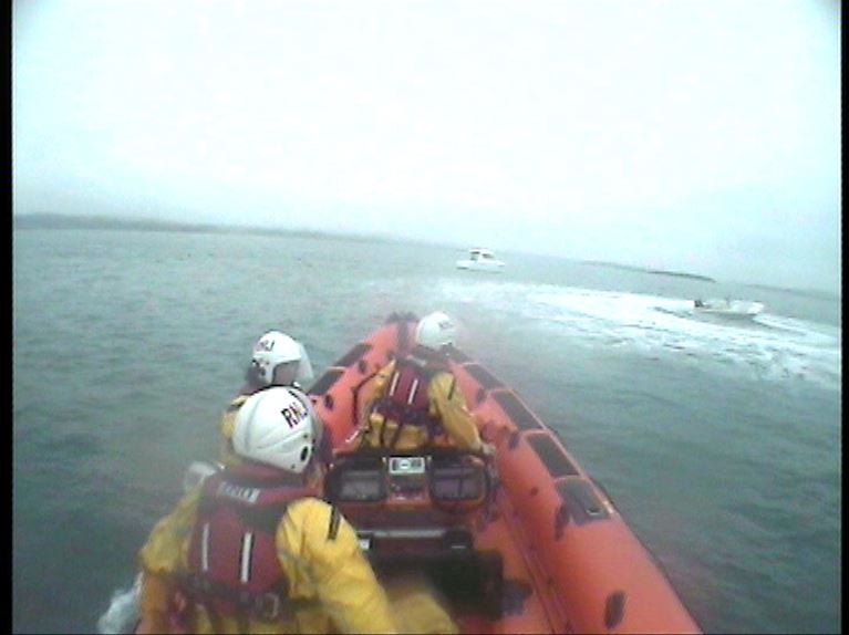 Portaferry RNLI goes to reports of Dory spinning out of control