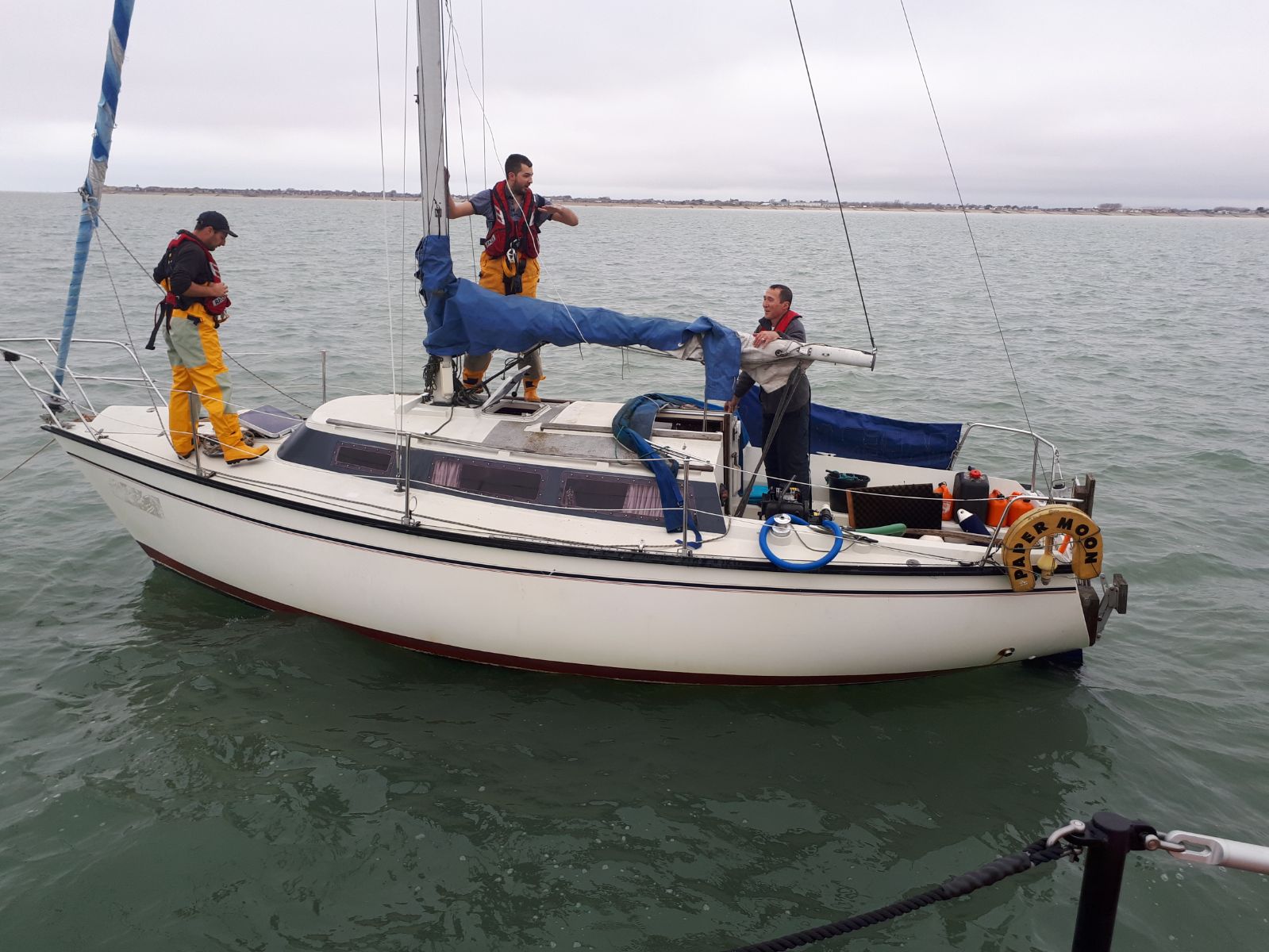 casualty yacht Paper Moon