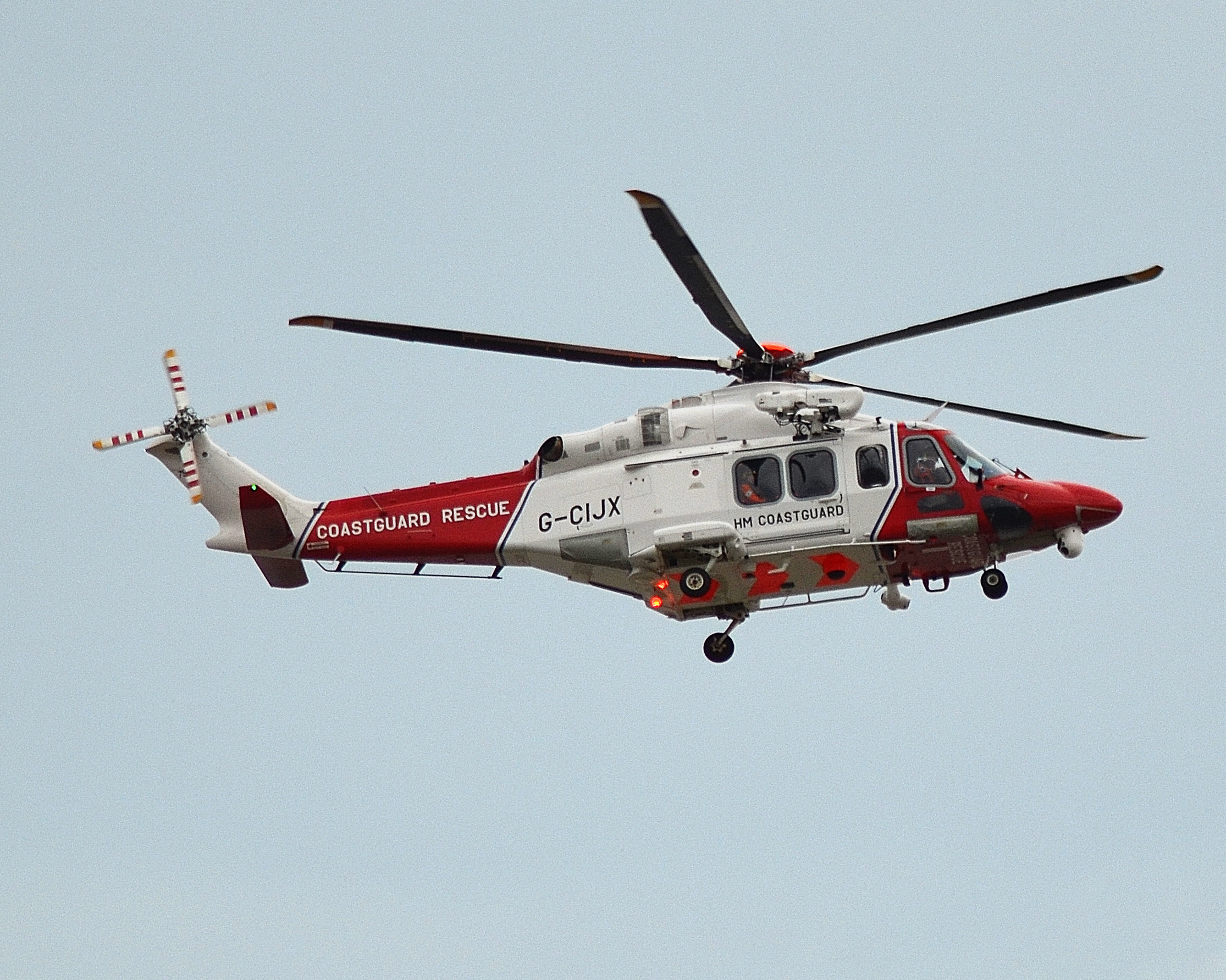 UK Coastguard SAR Helicopter