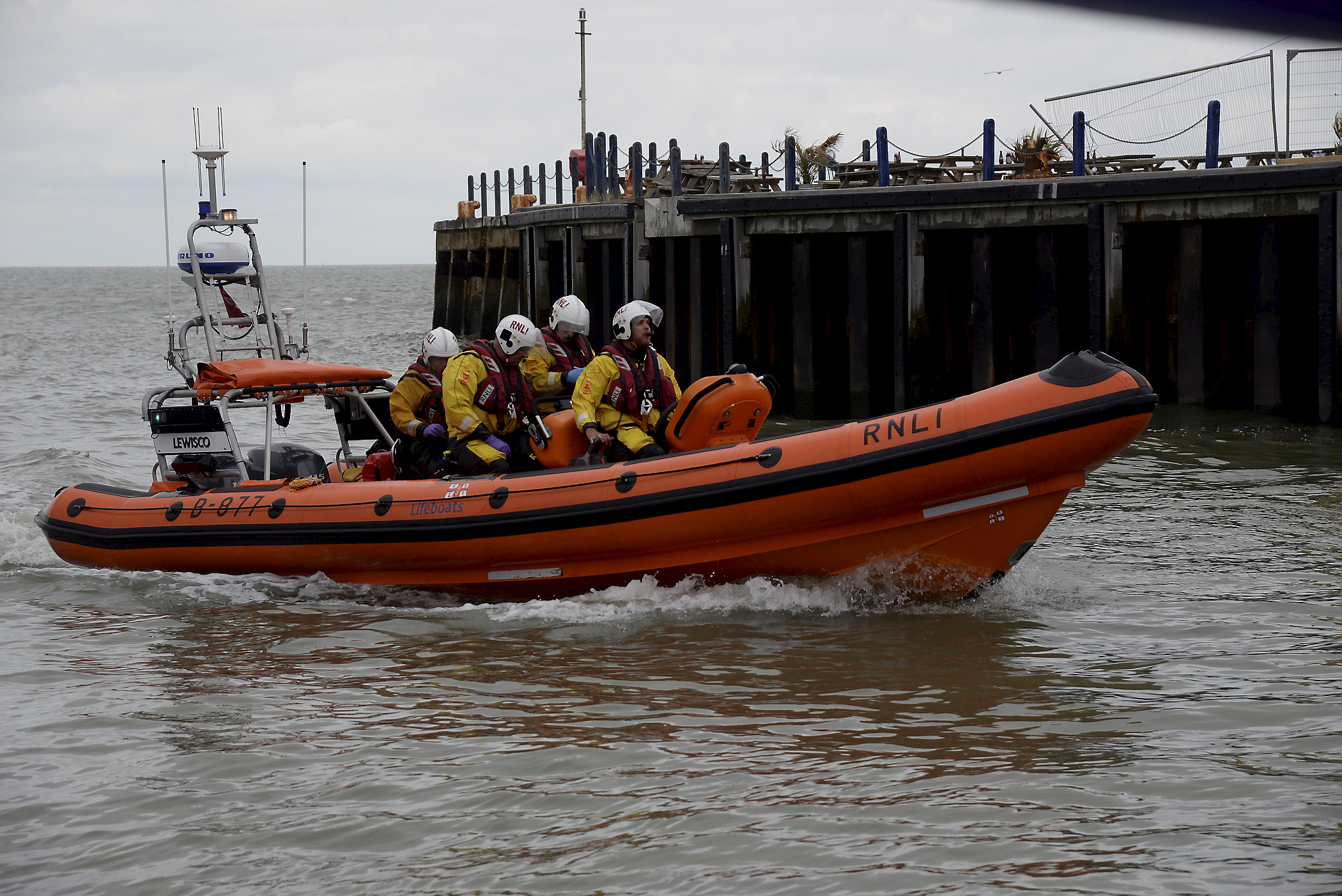 Lewisco, Whitstable's Atlantic 85 Lifeboat.